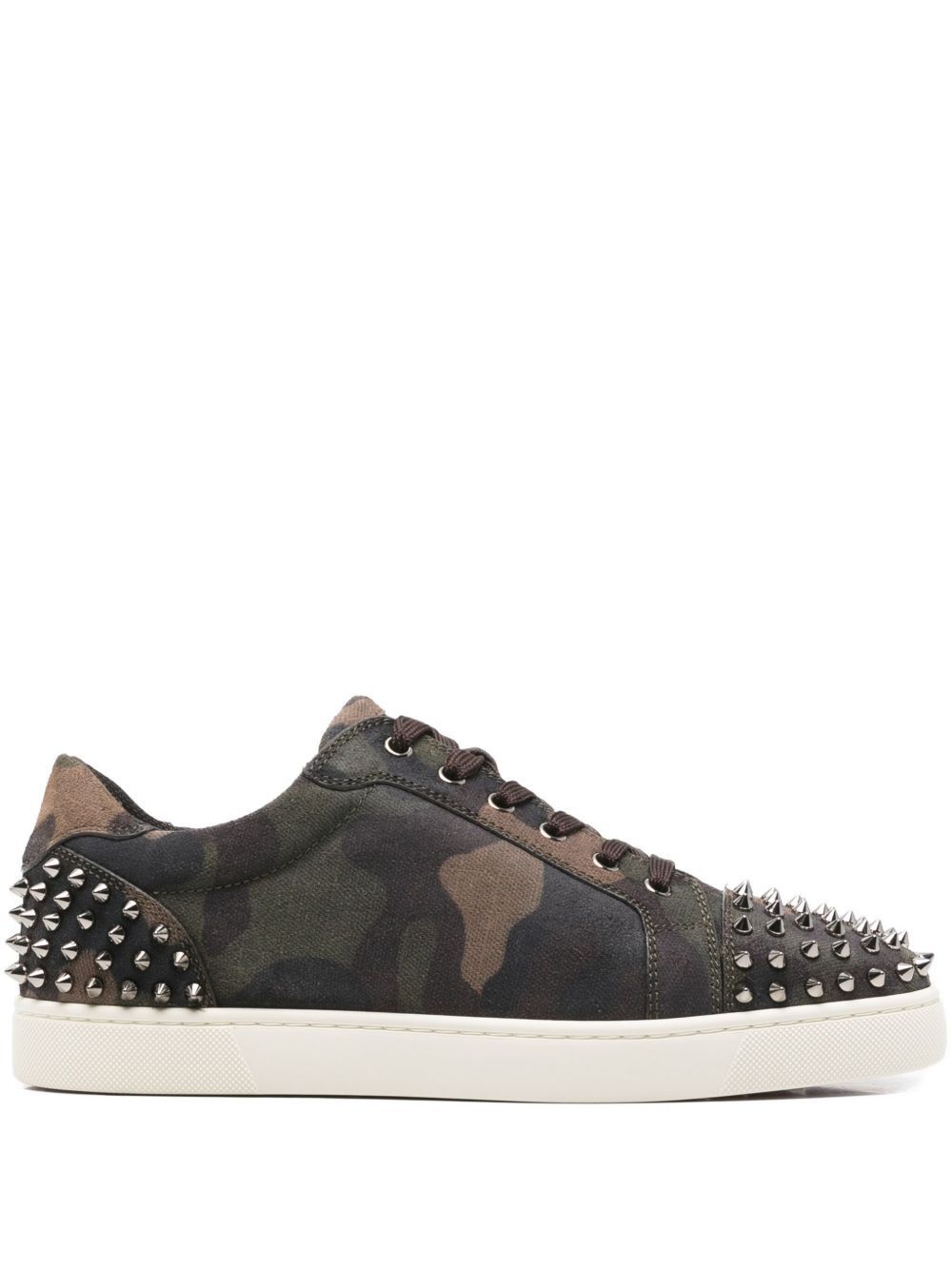 Christian Louboutin SEAVASTE LEATHER SNEAKERS Size US 7 / EU 40 - 1 Thumbnail