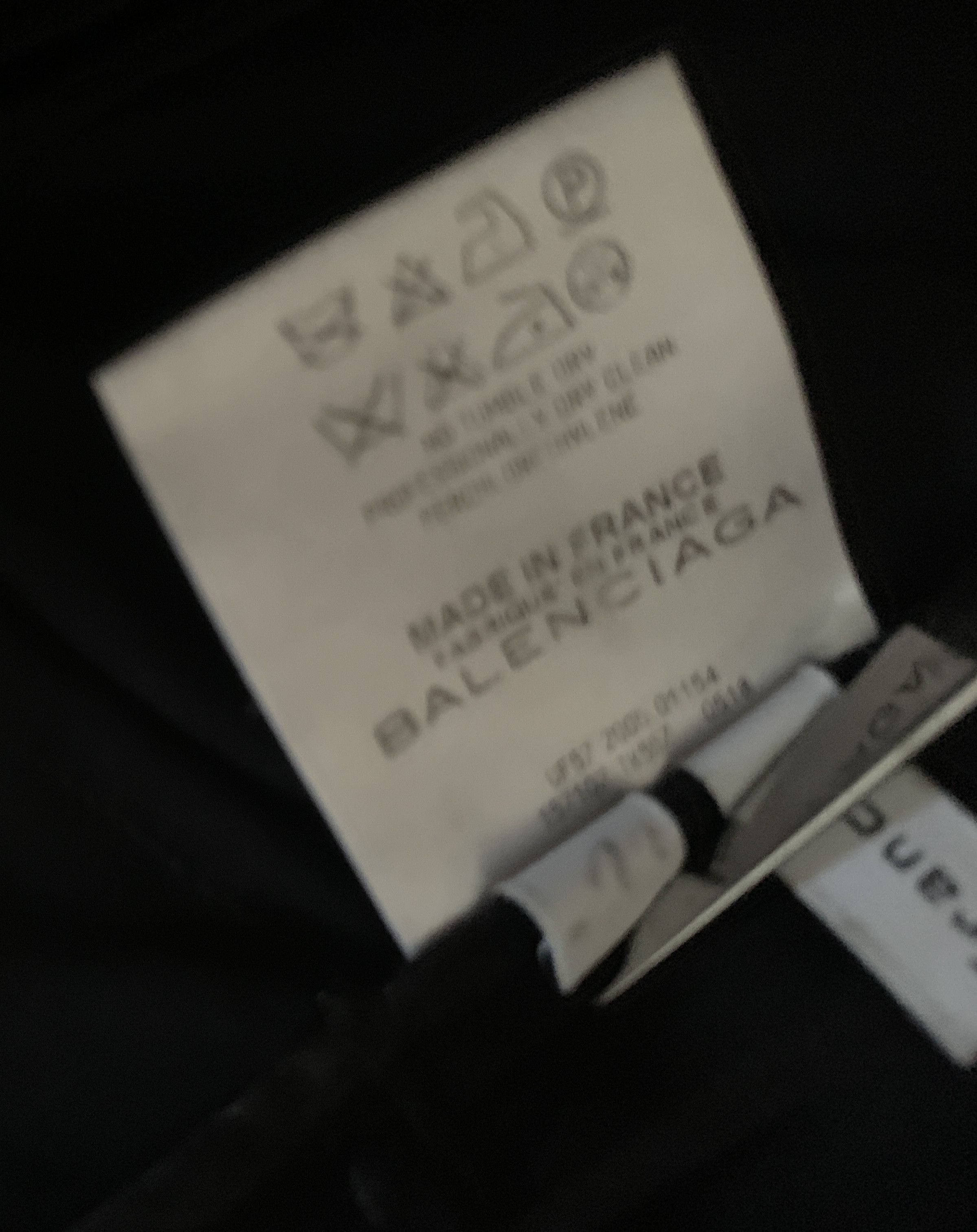 Balenciaga Balenciaga by Nicolas Ghesquière, S/S 2005 black jacket Size XS / US 0-2 / IT 36-38 - 9 Thumbnail