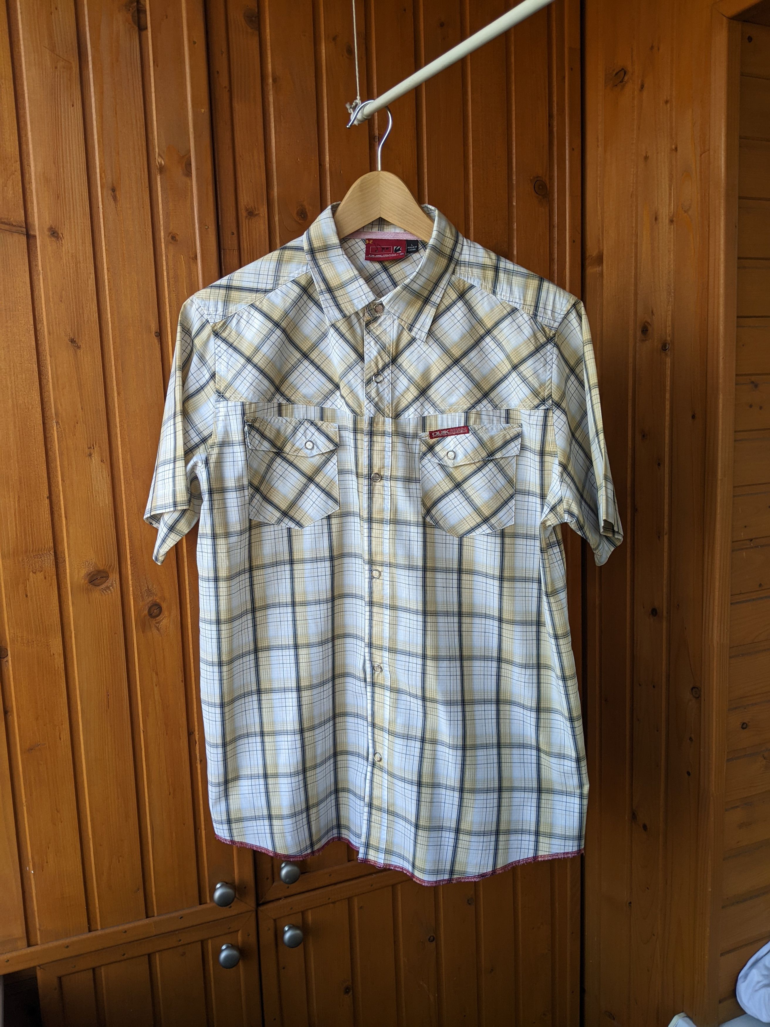 Quiksilver Quicksilver Vintage Plaid Shirt Polo Ralph Lauren Evisu Size US L / EU 52-54 / 3 - 2 Thumbnail