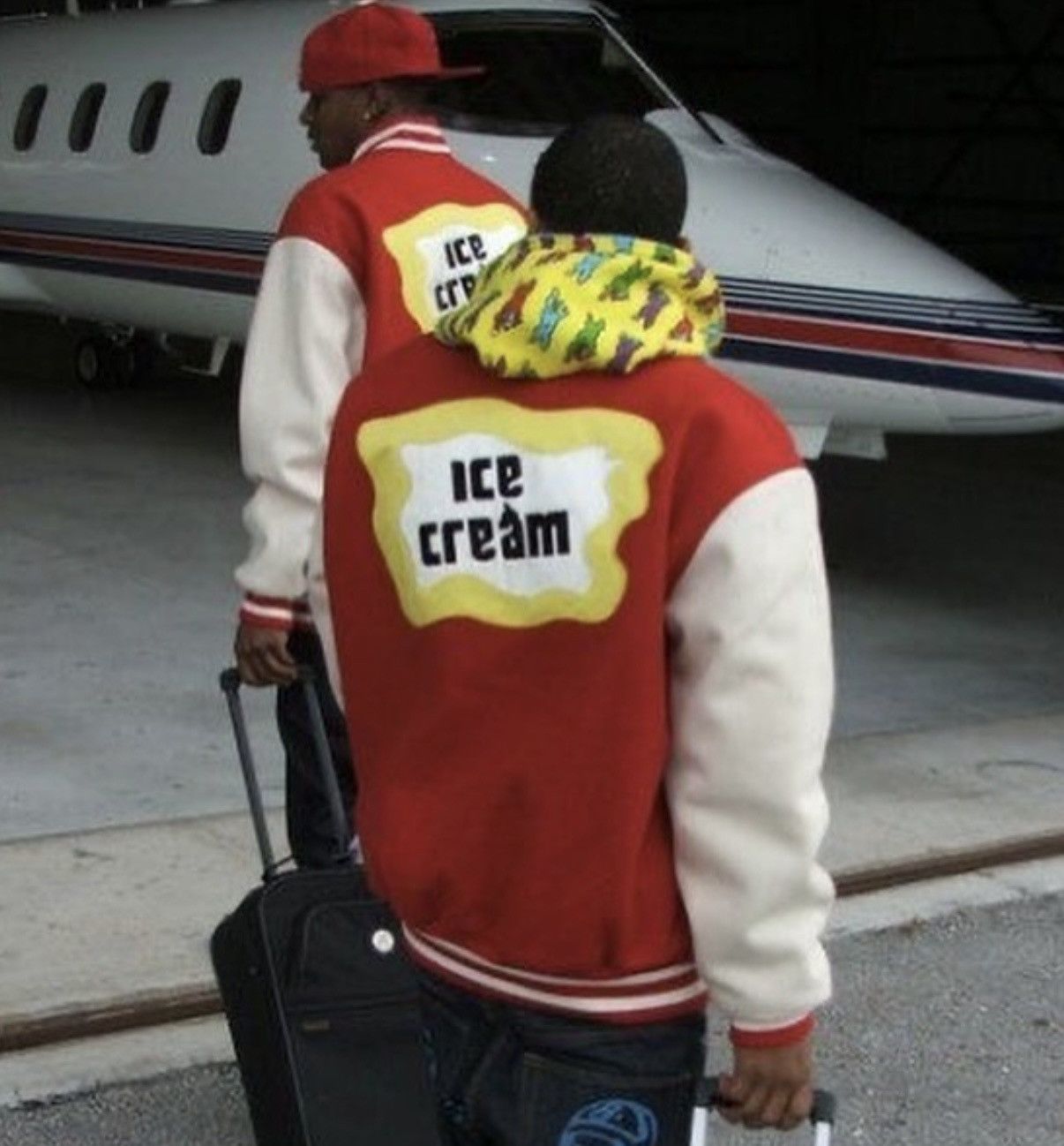 Icecream 2006 BBC/Ice Cream "Running Dog" yellow full zipup Size US M / EU 48-50 / 2 - 10 Thumbnail