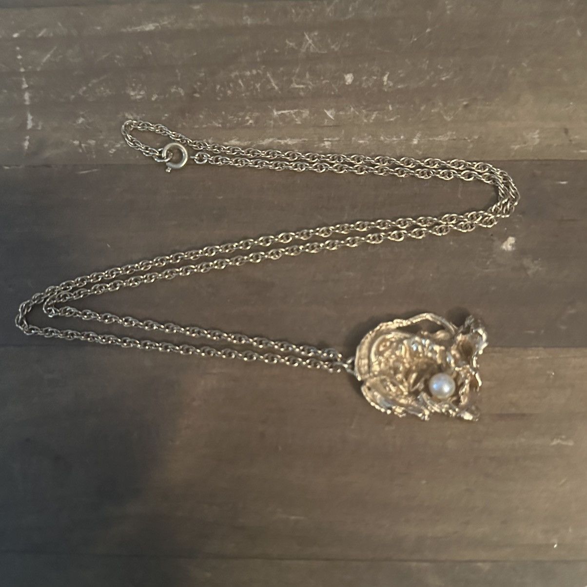 Other × Vintage Vintage Napier funky pearl pendant necklace Size ONE SIZE - 2 Thumbnail