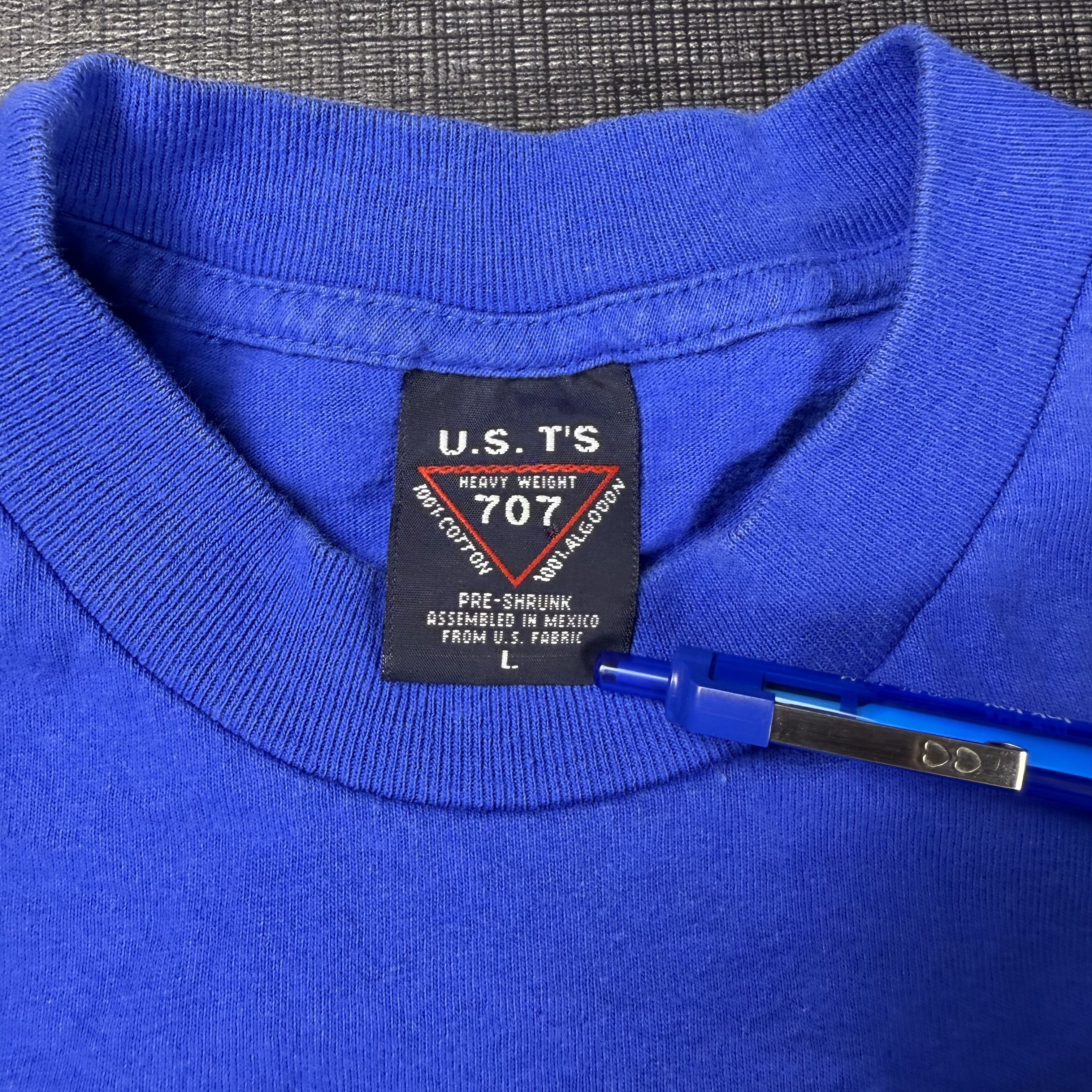 Vintage Vintage Y2K US T’s United We Stand Tee Shirt Large Blue Size US L / EU 52-54 / 3 - 4 Thumbnail
