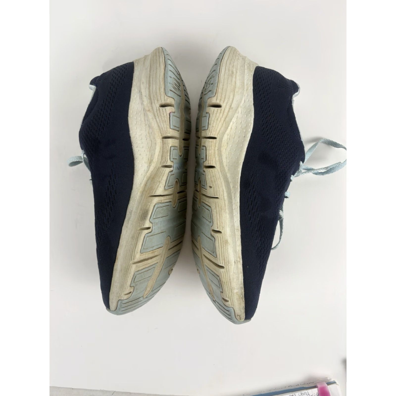 SKECHERS Skechers Arch Fit Navy Lace Up Sneakers Men’s 10 Casual Footwear Blue Arch Support Lightweight Comfort Size US 10 / EU 43 - 4 Thumbnail