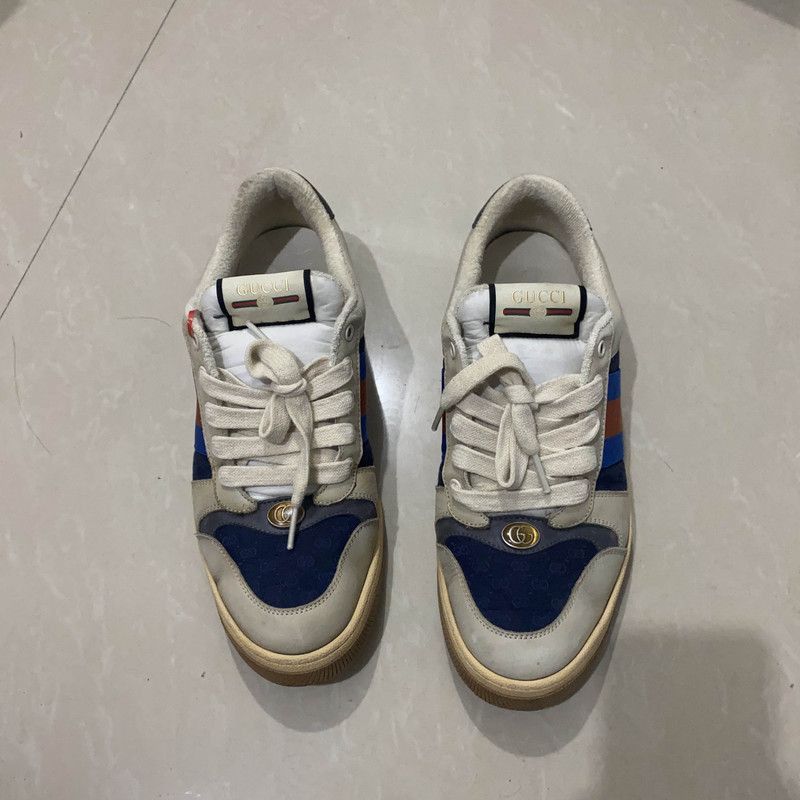 Gucci Gucci Screener Vintage Sneaker for Men - Size US 8.5 / EU 41-42 - 2 Thumbnail