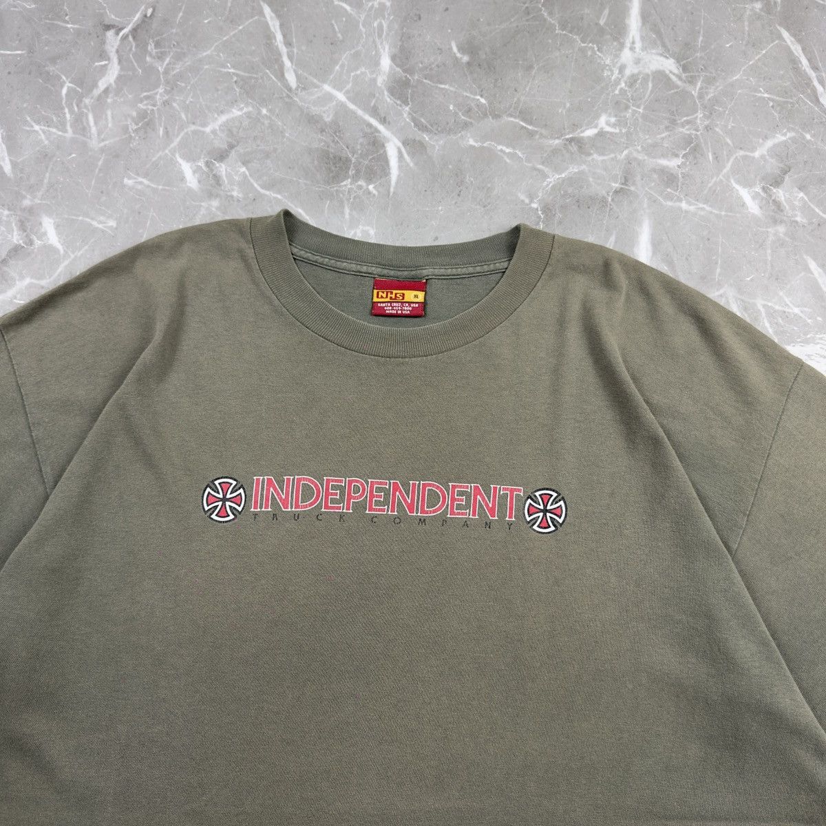 Independent Truck Co. Archive 1st Collection Independet Sun Faded Vintage T-Shirt Size US XL / EU 56 / 4 - 3 Thumbnail