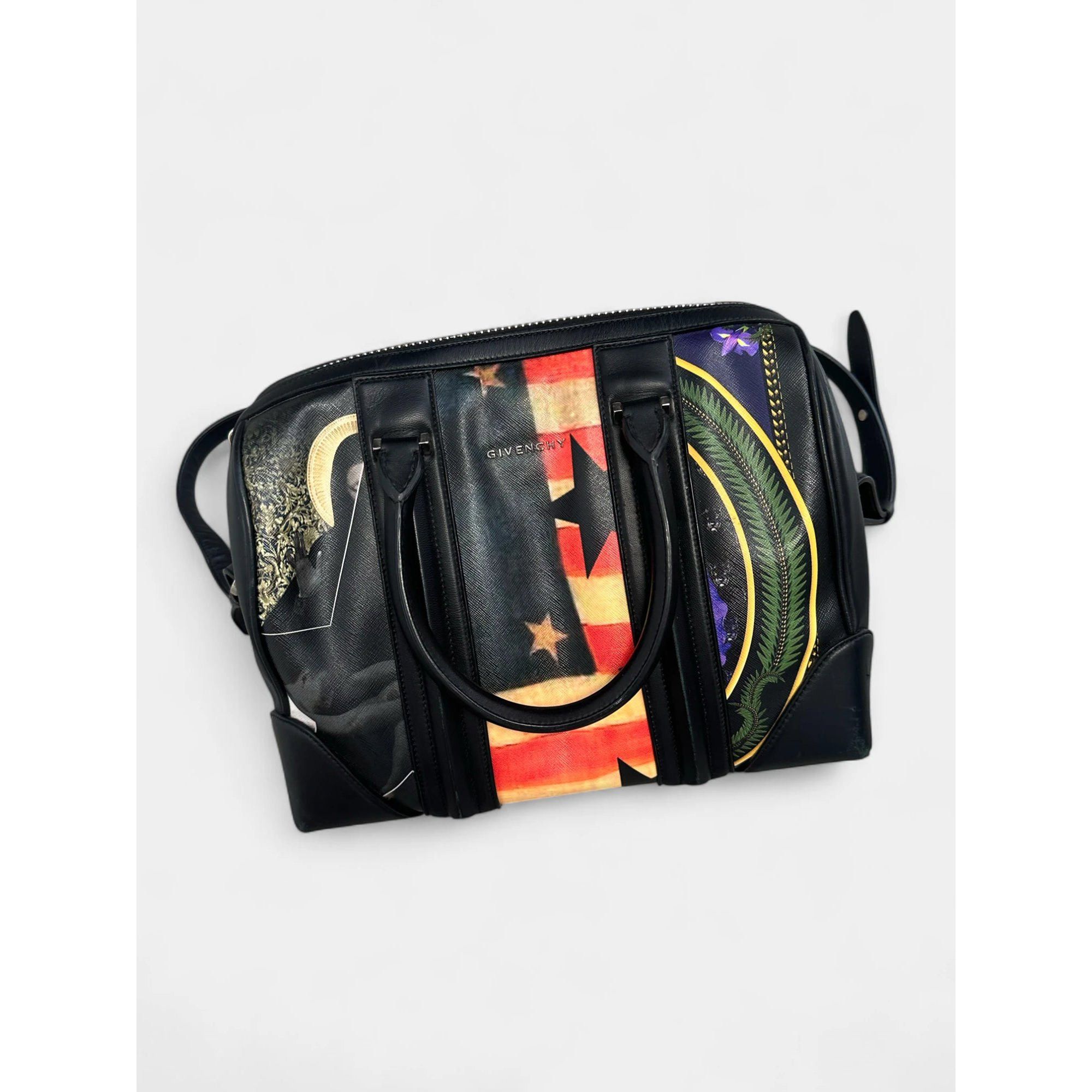 Givenchy Givenchy 2013 Lucrecia Leather Bag By Riccardo Tisci Black Size ONE SIZE - 2 Thumbnail
