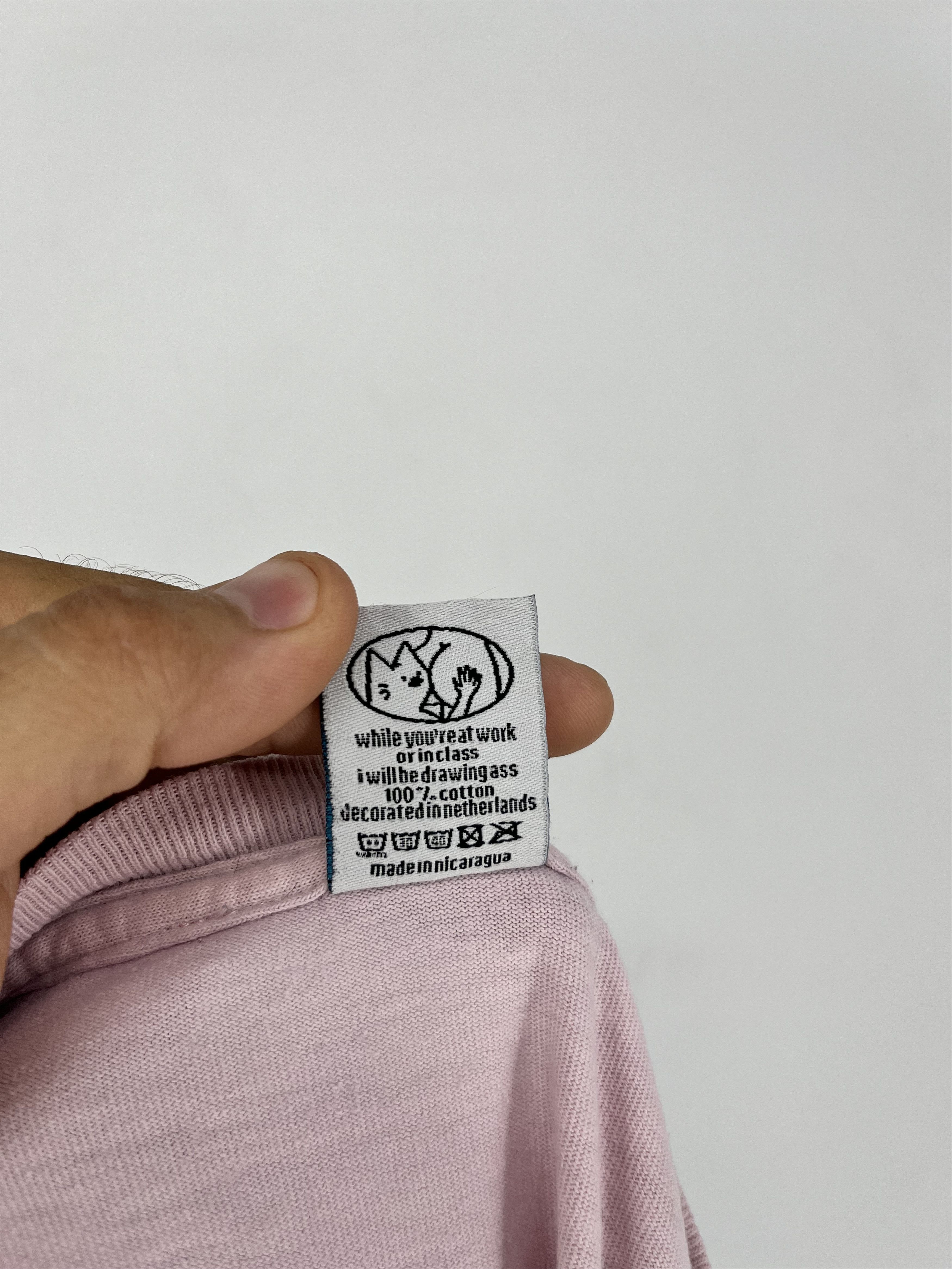 RIPNDIP Vintage Leon Karssen Cat "let Me In” Pink T-Shirts Size XXL Size US XXL / EU 58 / 5 - 13 Thumbnail