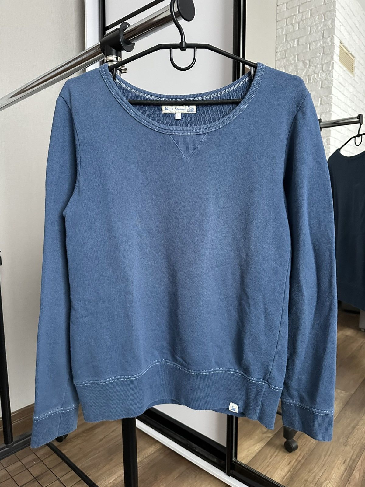 Merz B. Schwanen Merz B Schwanen Heavy Sweatshirt Crewneck Size US L / EU 52-54 / 3 - 3 Thumbnail