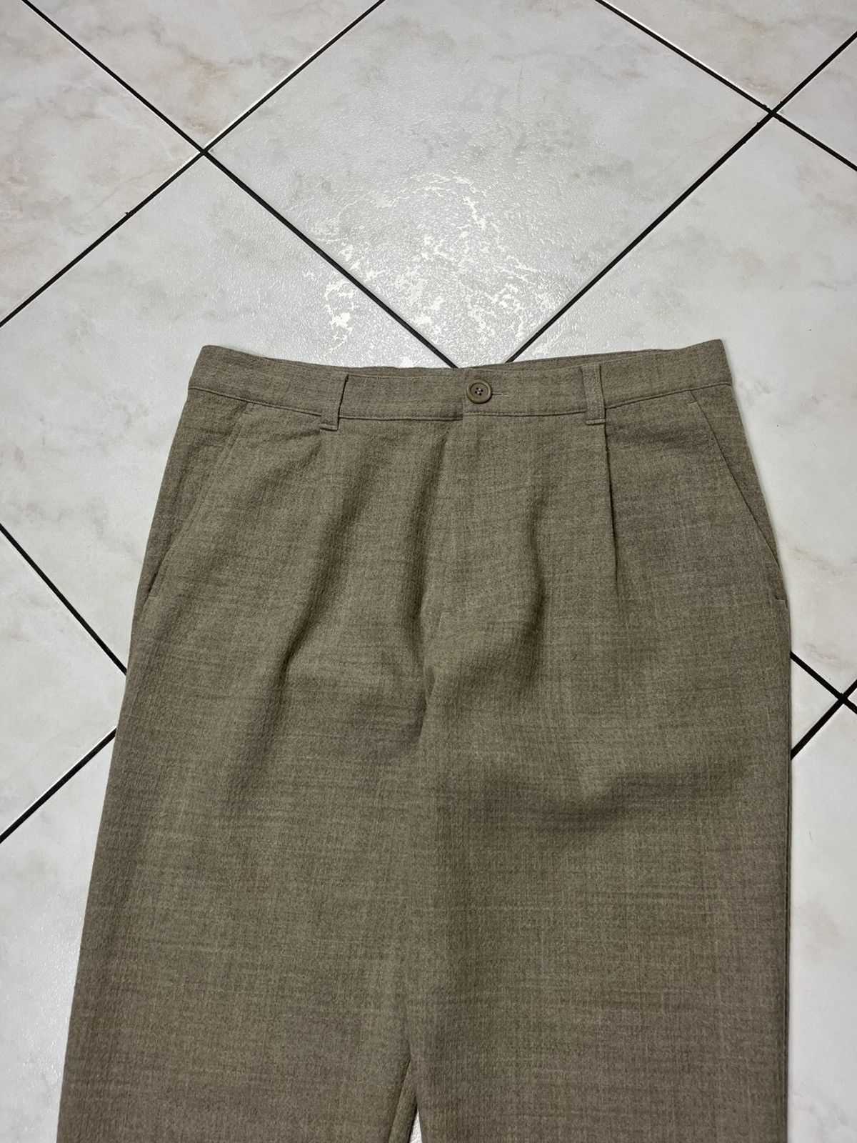Cos × Designer COS wool casual textured casual pants trousers heather Size US 32 / EU 48 - 3 Thumbnail