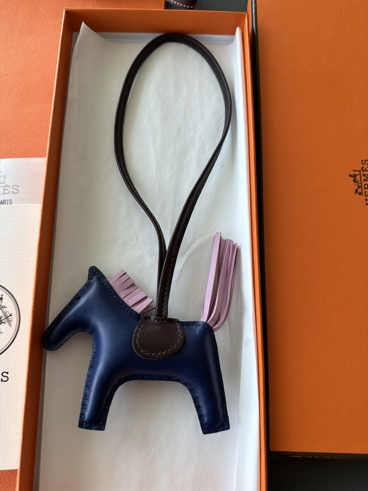 Hermes Brand New Super Rare Hermes Rodeo PM Leather Horse Charm Size ONE SIZE - 10 Thumbnail