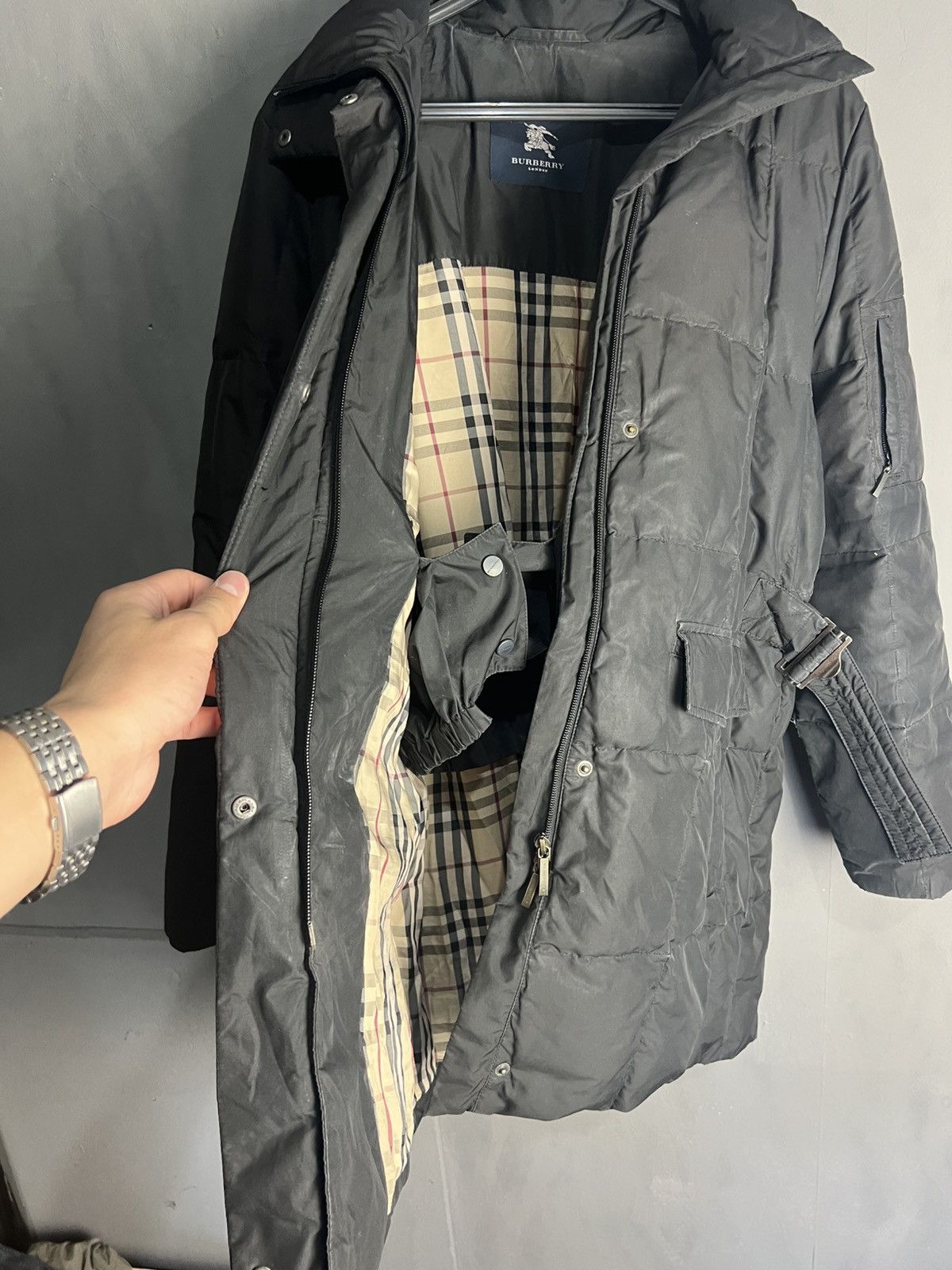 Burberry Burberry’s nova check parka coat jacket Size M / US 6-8 / IT 42-44 - 14 Thumbnail