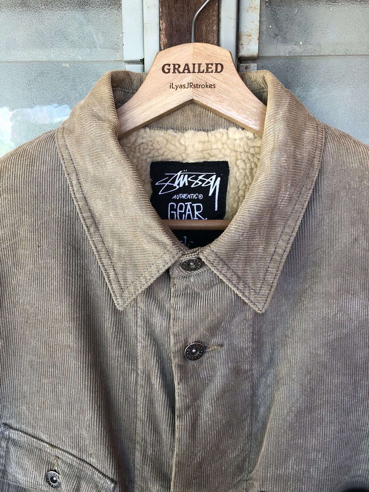 Stussy Vintage Stussy Garment Workgear Jacket Size US L / EU 52-54 / 3 - 3 Thumbnail
