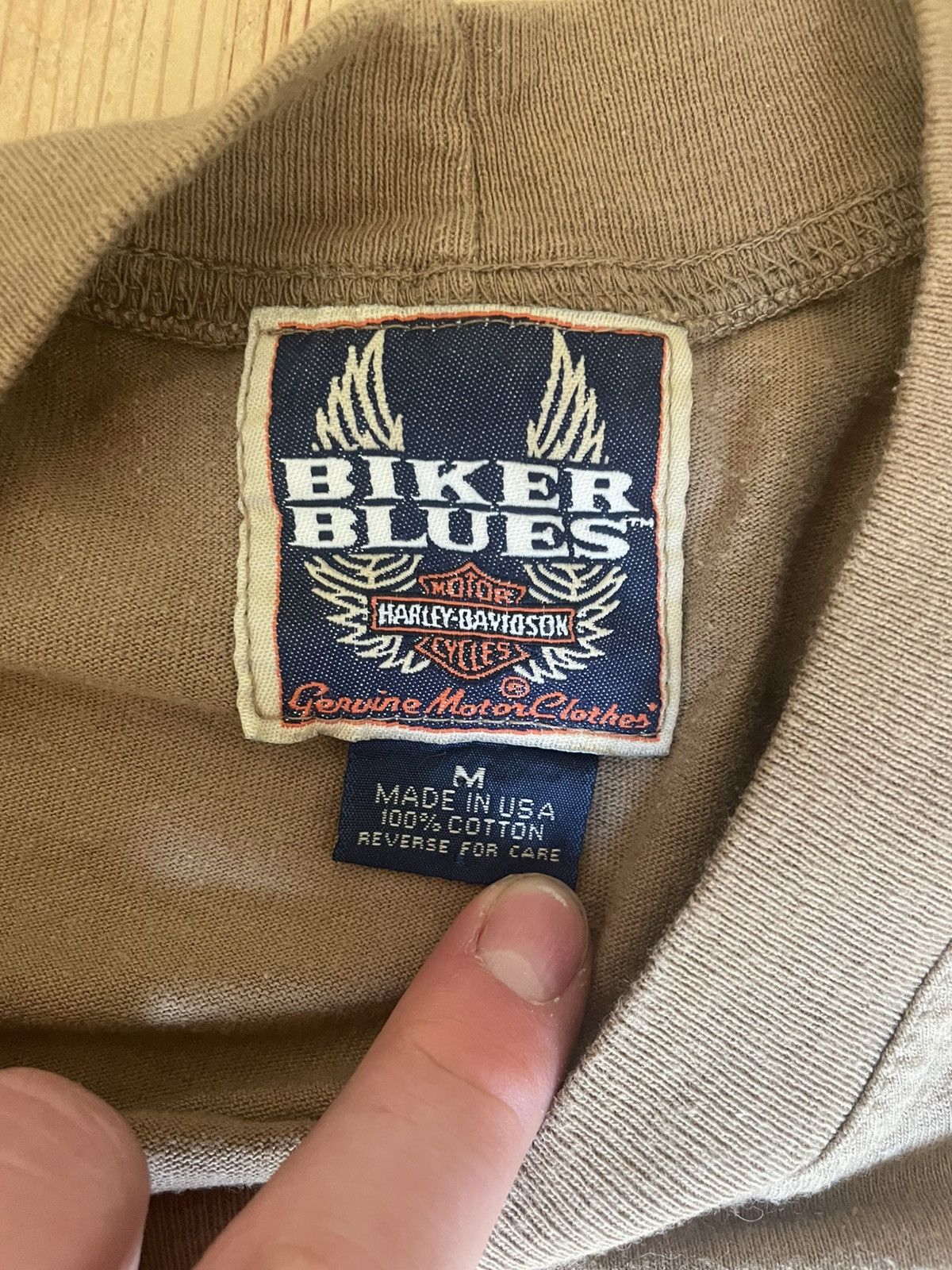 Harley Davidson Vintage Harley Davidson longsleve Size US M / EU 48-50 / 2 - 4 Thumbnail