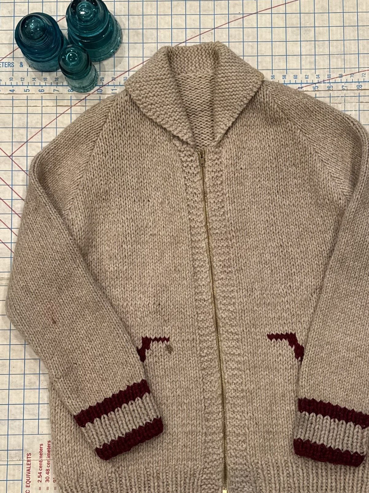 Vintage Vintage Winnebago Wagoneers Knit Cowichan Sweater Fits Large Size US L / EU 52-54 / 3 - 8 Thumbnail