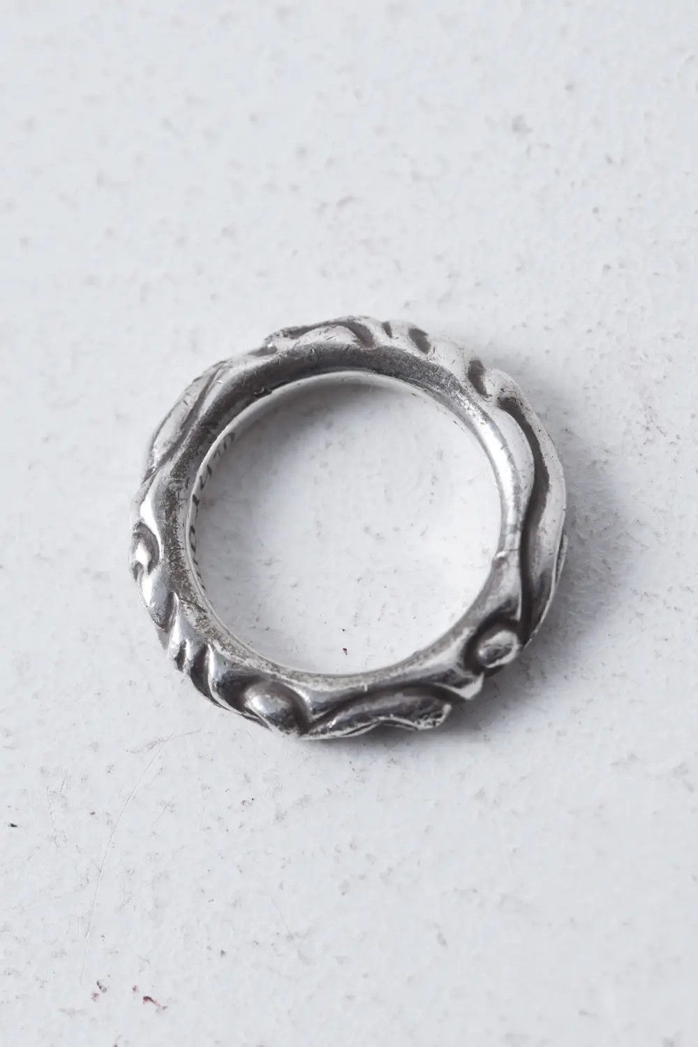 Chrome Hearts Chrome Hearts scroll band ring US 8.5 Size ONE SIZE - 2 Thumbnail