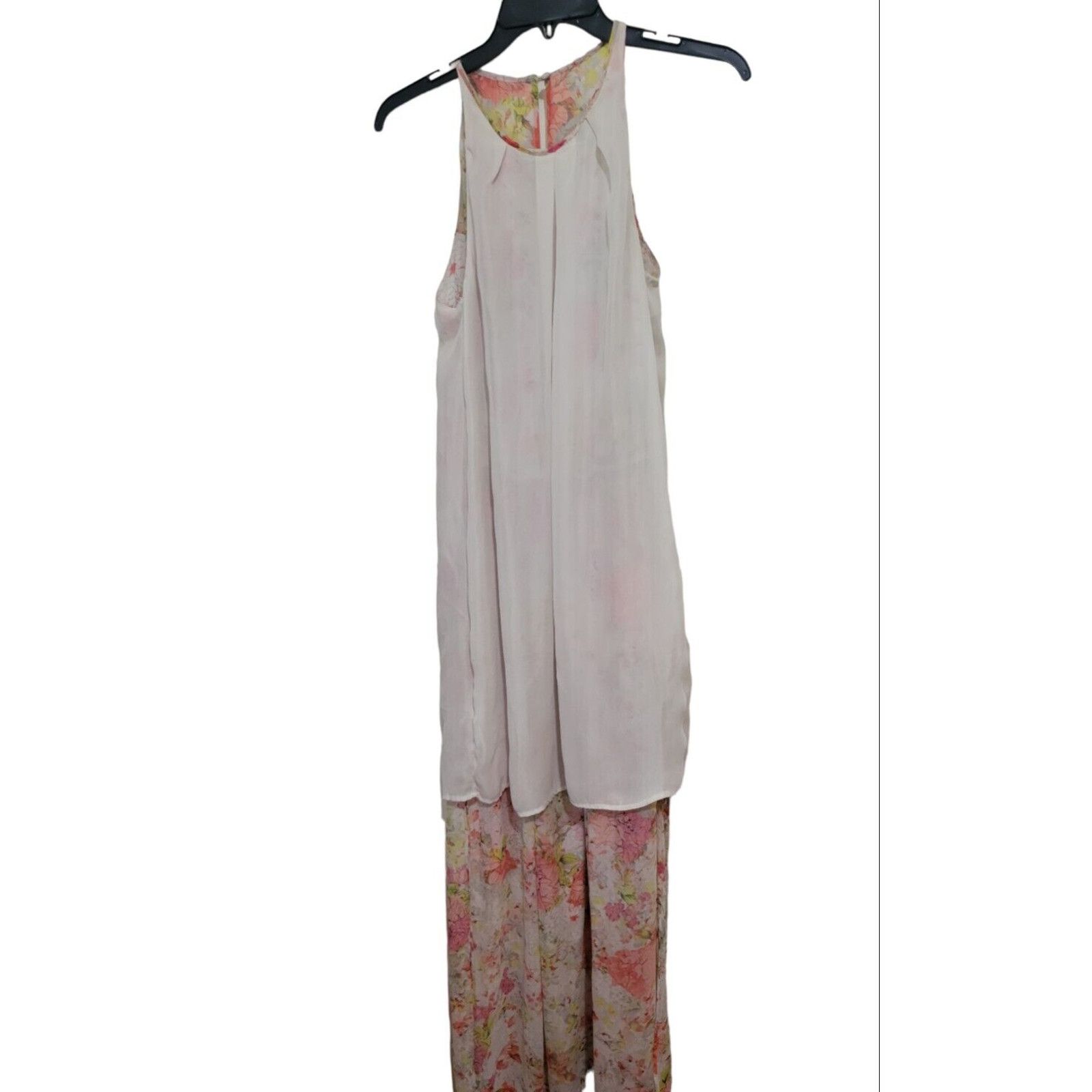 Massimo Dutti MASSIMO DUTTI Silk Halter Maxi Women Dress Size US 10 / EU42 Size M / US 6-8 / IT 42-44 - 5 Thumbnail