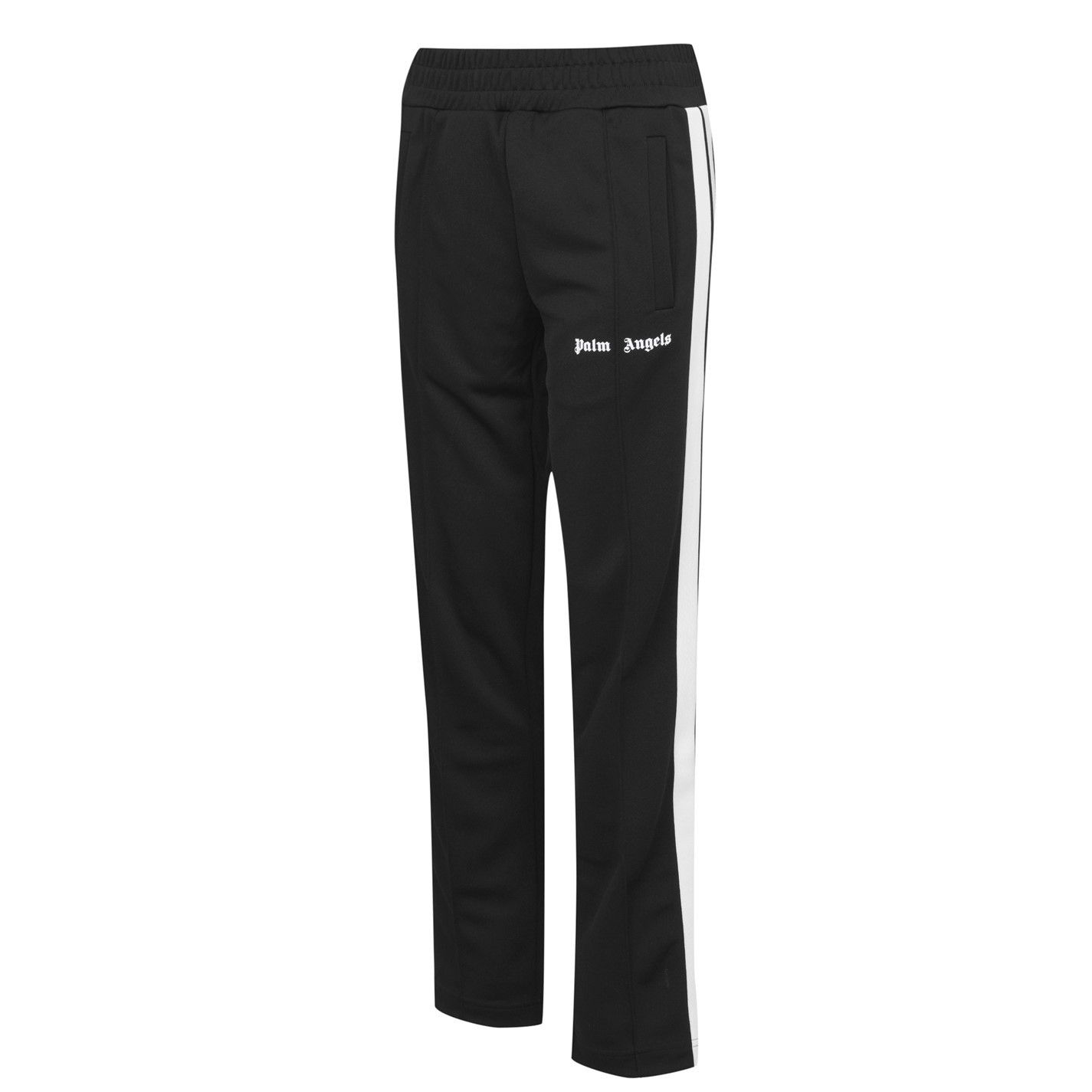 Palm Angels o1g2r1mq0325 Lassic Track Pant in Black & White Size 32" / US 10 / IT 46 - 3 Thumbnail