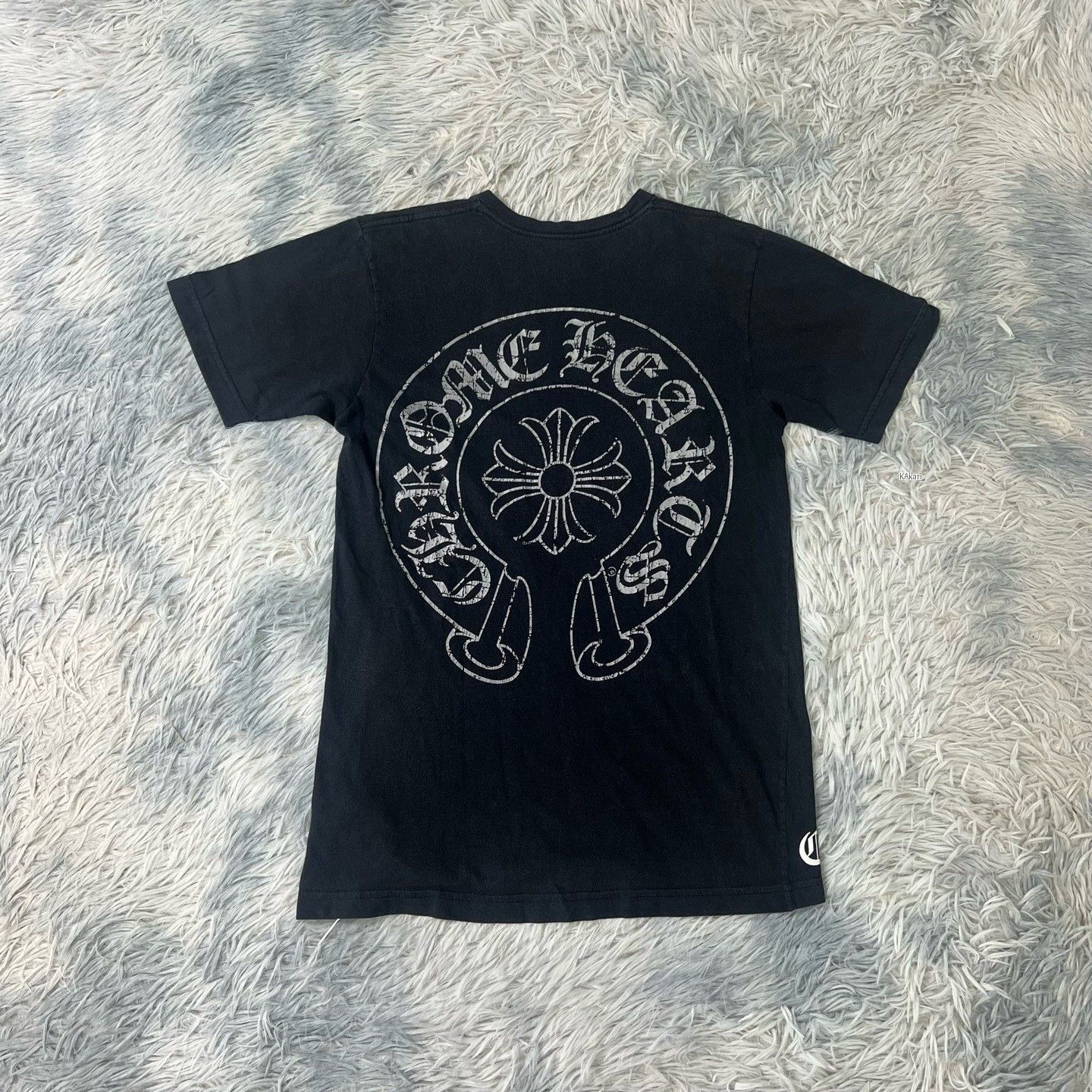 Chrome Hearts Chrome Hearts Distressed Horseshoe Short Sleeve Size US S / EU 44-46 / 1 - 1 Thumbnail