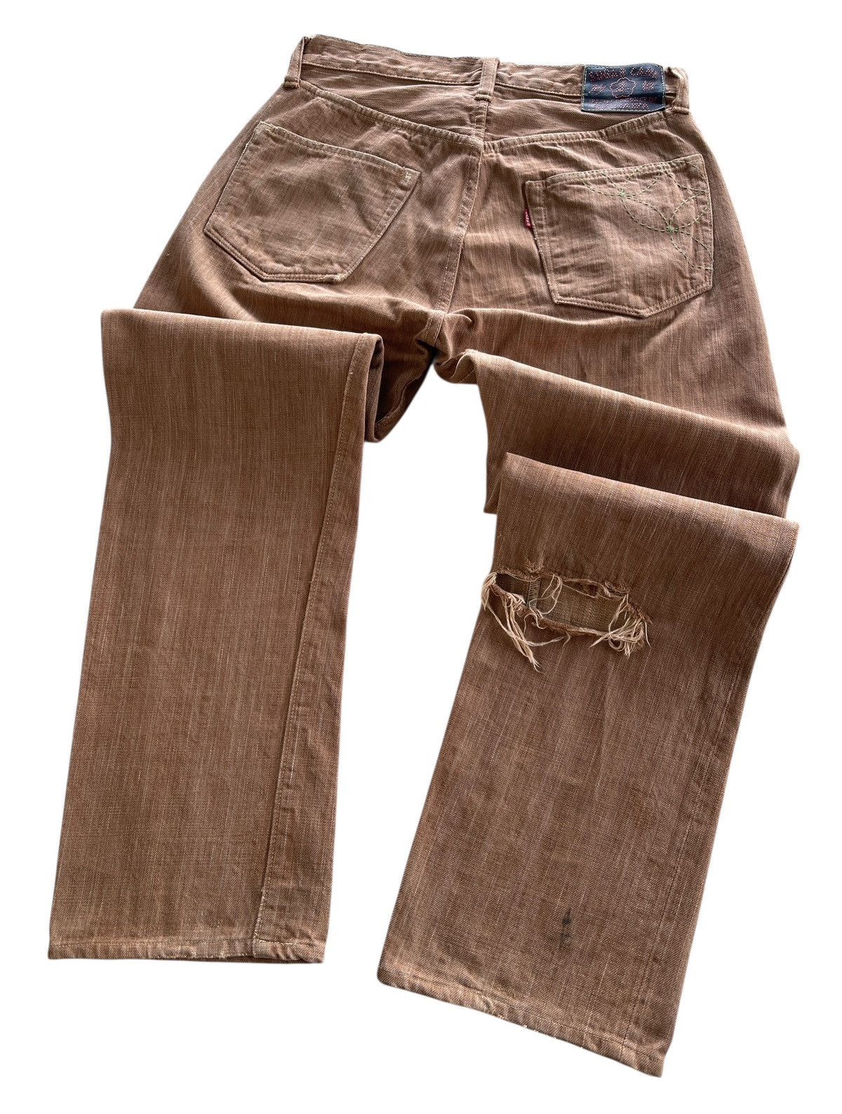 Sugar Cane Sugar Cane Okinawa Distressed Toyo Enterprise Denim Size US 29 - 11 Thumbnail