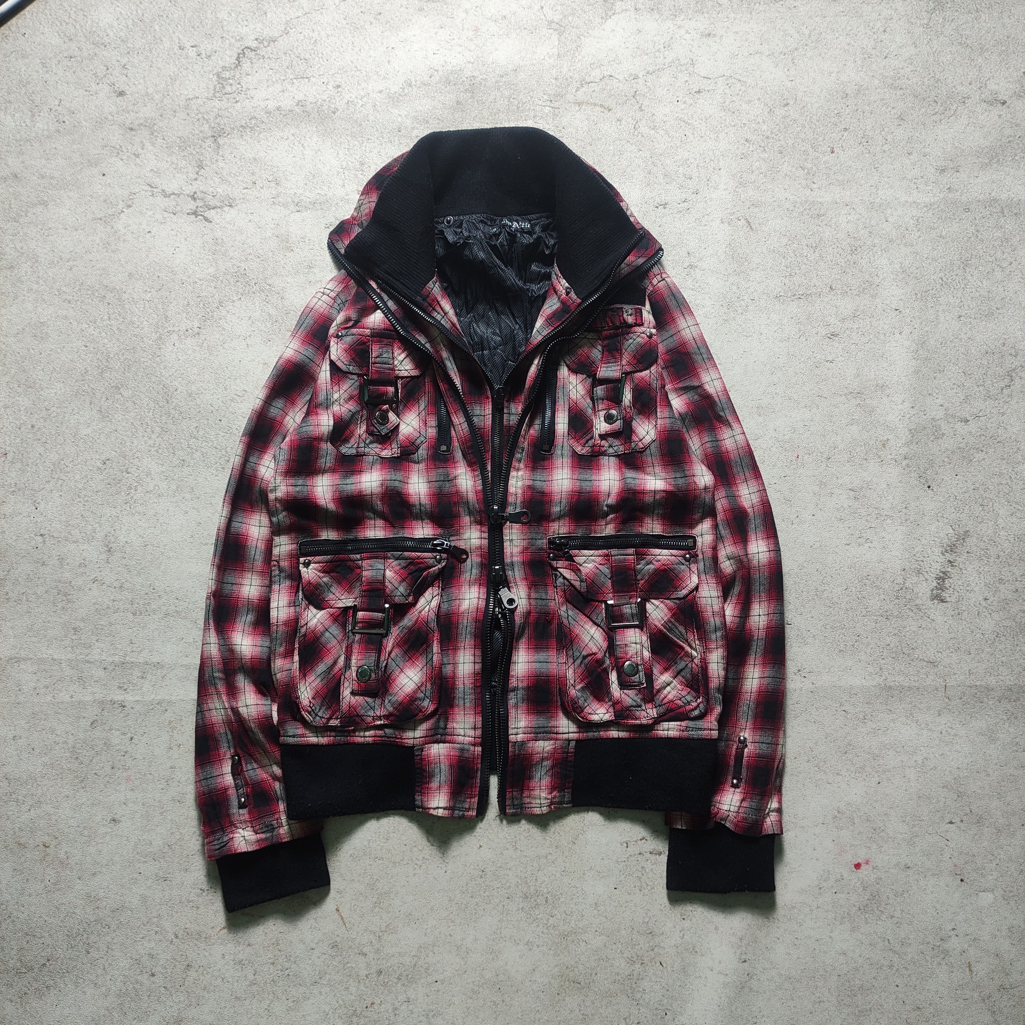 If Six Was Nine 2000s In The Attic - Multipocket Wooden Jacket