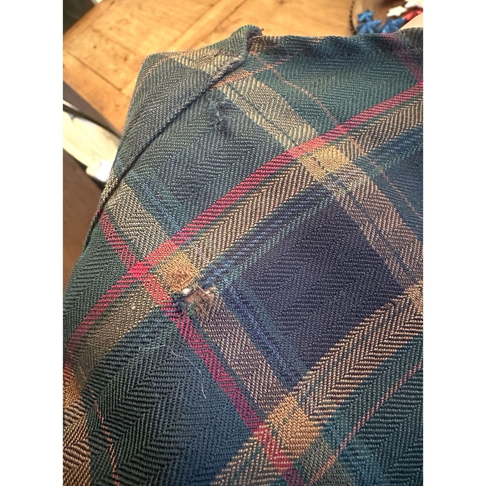 Pendleton Pendleton Shirt Button-Up Wool Long Sleeve Plaid Green/Blue L Adult Mens Size US L / EU 52-54 / 3 - 7 Thumbnail