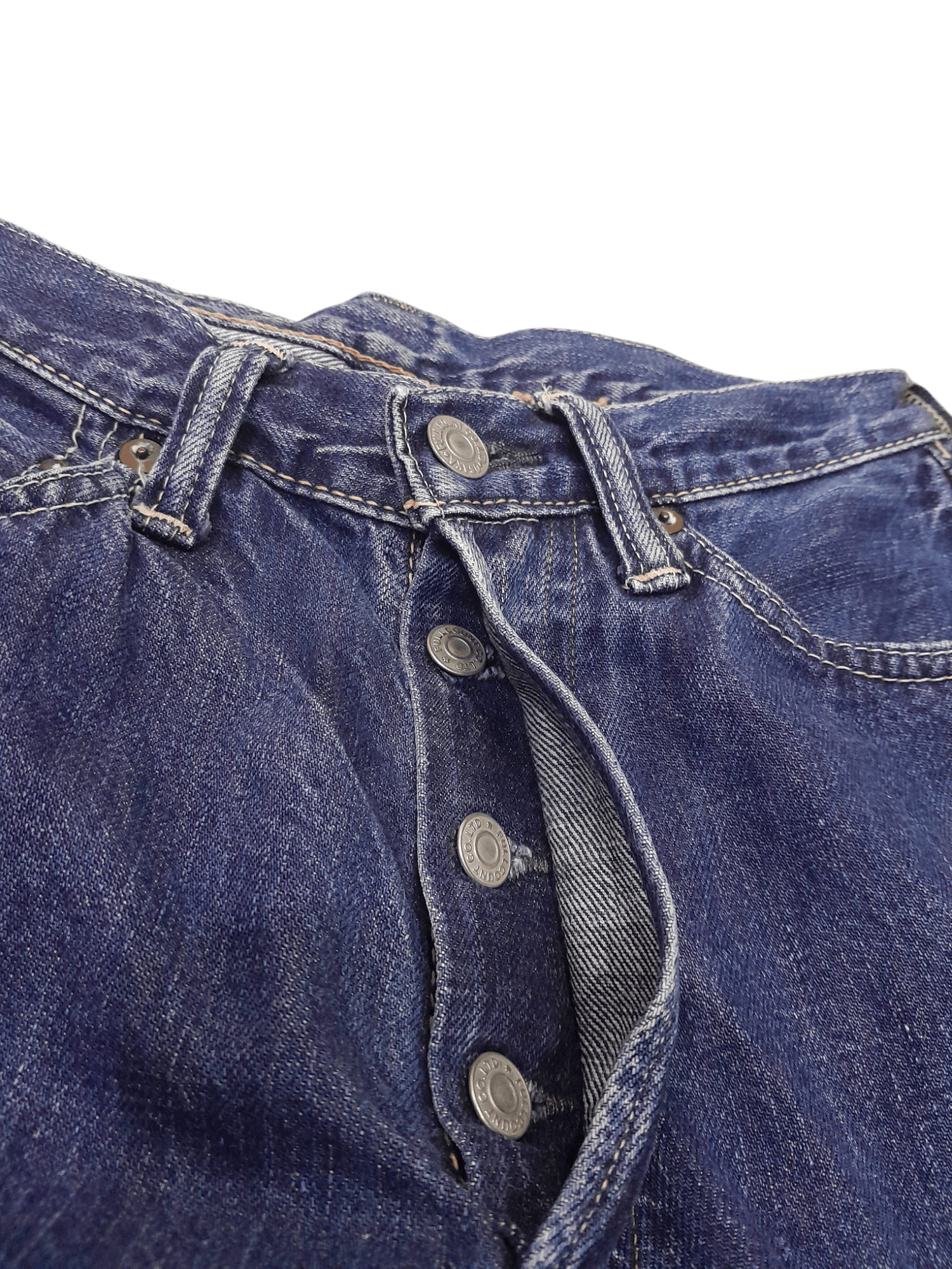 Full Count & Co. Full Count & Co. Mikiharu Tsujita Selvedge Denim (F461) w25 Size US 26 / EU 42 - 7 Thumbnail