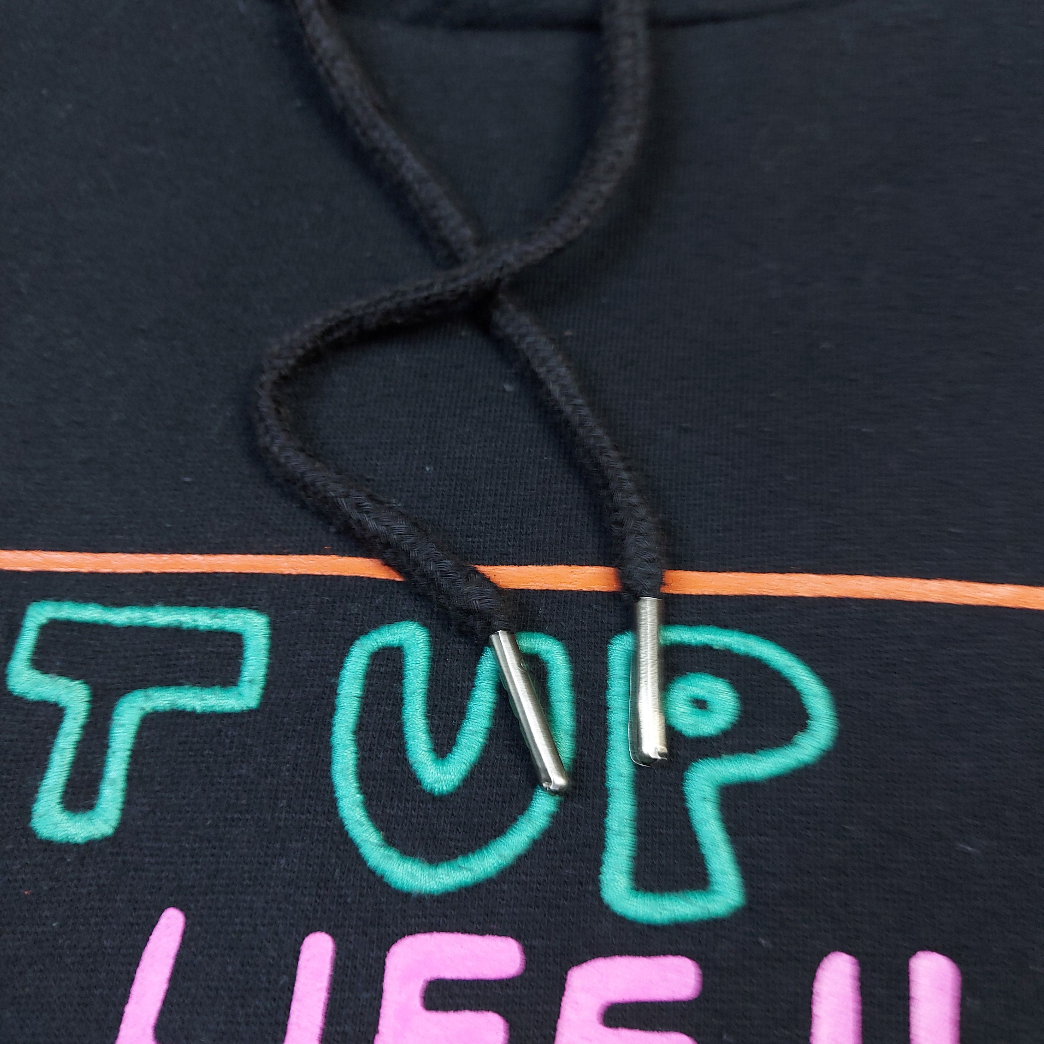 Keith Haring Vintage Y2K Keith Haring Embroidery Black Pullover Hoodie Size US XL / EU 56 / 4 - 5 Thumbnail