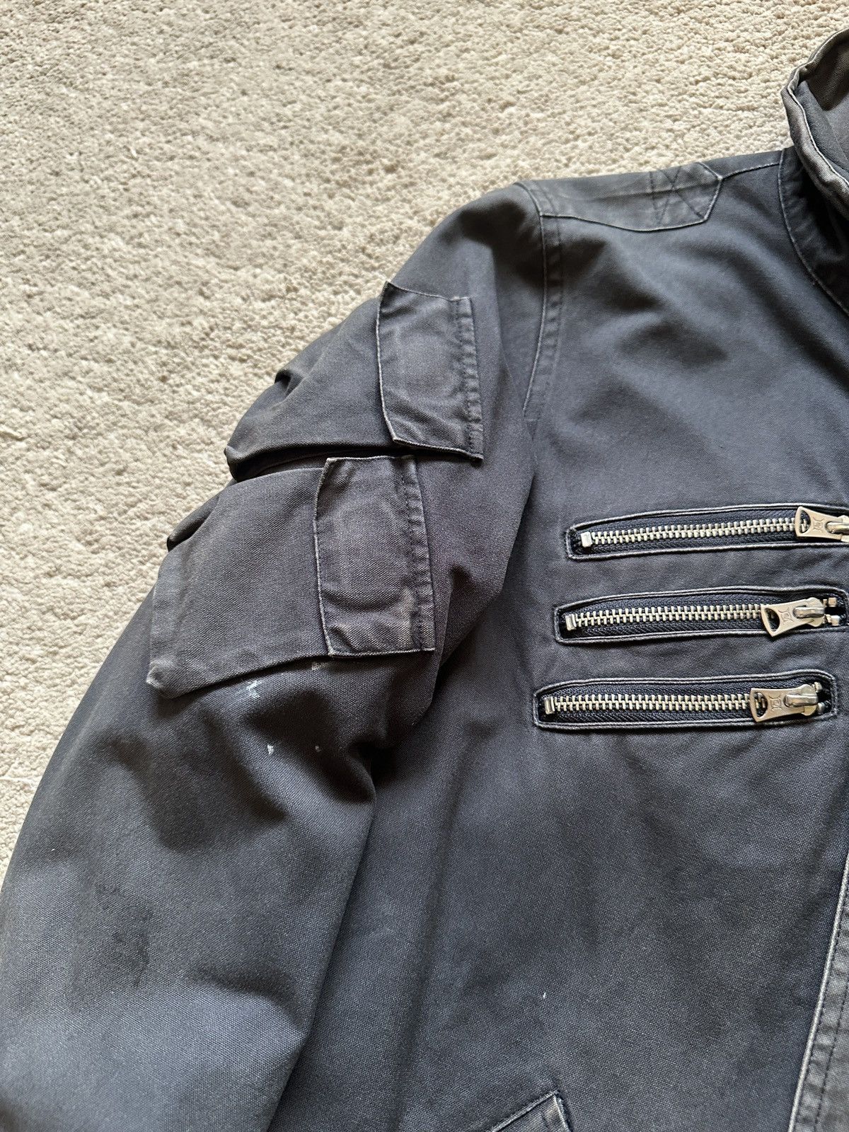 Neighborhood AW2002 Neighbourhood Multi Zipper Sun Faded Jacket Size US S / EU 44-46 / 1 - 11 Thumbnail