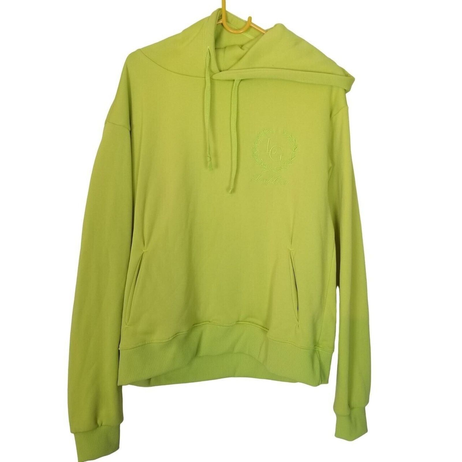 Destroy Lonely Lonely Ghost Womens Hoodie Sweatshirt Size L Green Pullover Size L / US 10 / IT 46 - 1 Thumbnail