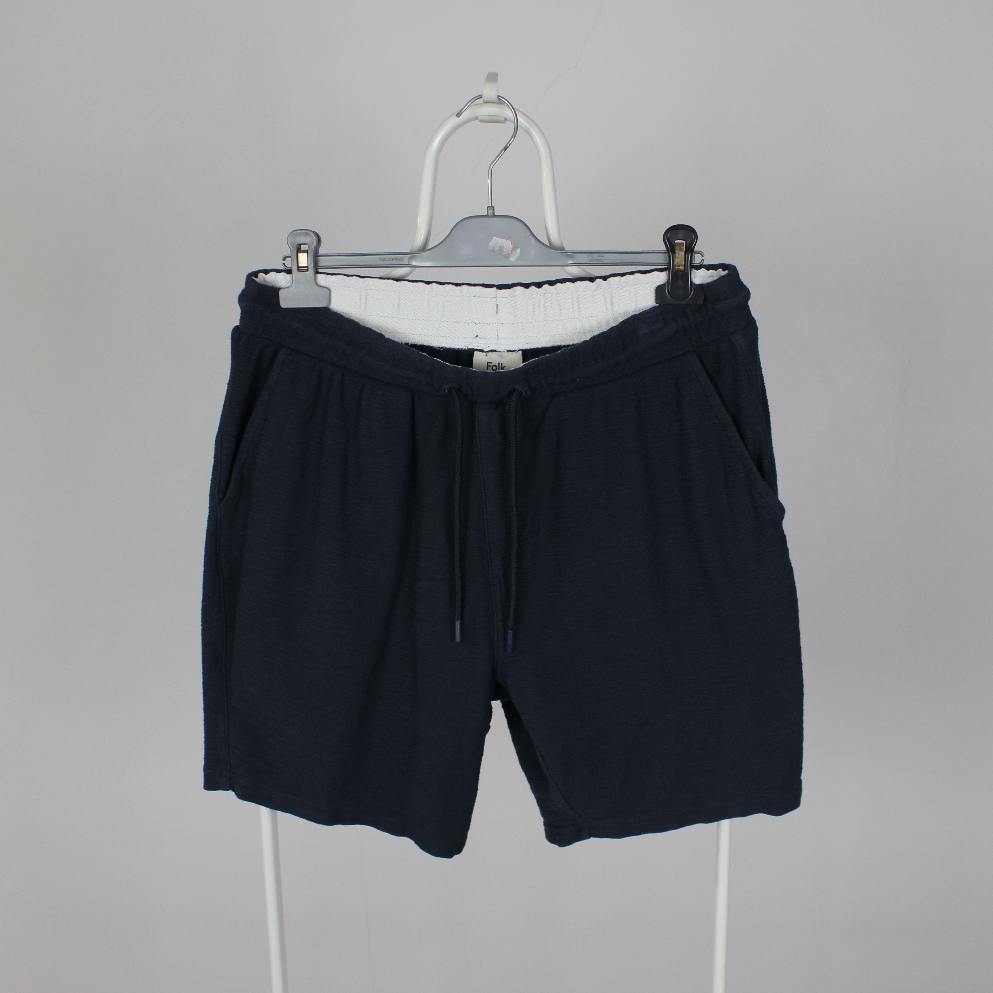 Folk Folk men short cotton blue L Size US 34 / EU 50 - 2 Thumbnail