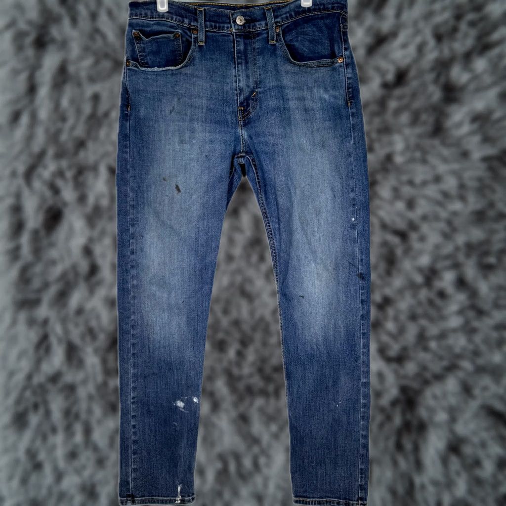 Levi's Levi’s 502 Jeans Men’s 32x32 Blue Denim Stretch Mid-Rise Straight Leg Regular Fit Redesign? Size US 32 / EU 48 - 1 Thumbnail