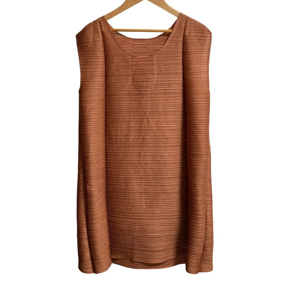 Issey Miyake Issey Miyake PLEATS PLEASE Bounce Polyester Sleeveless Top Plastic / Synthetic Tops PP23-JT595 DUTY FREE for USA Size ONE SIZE - 1 Thumbnail