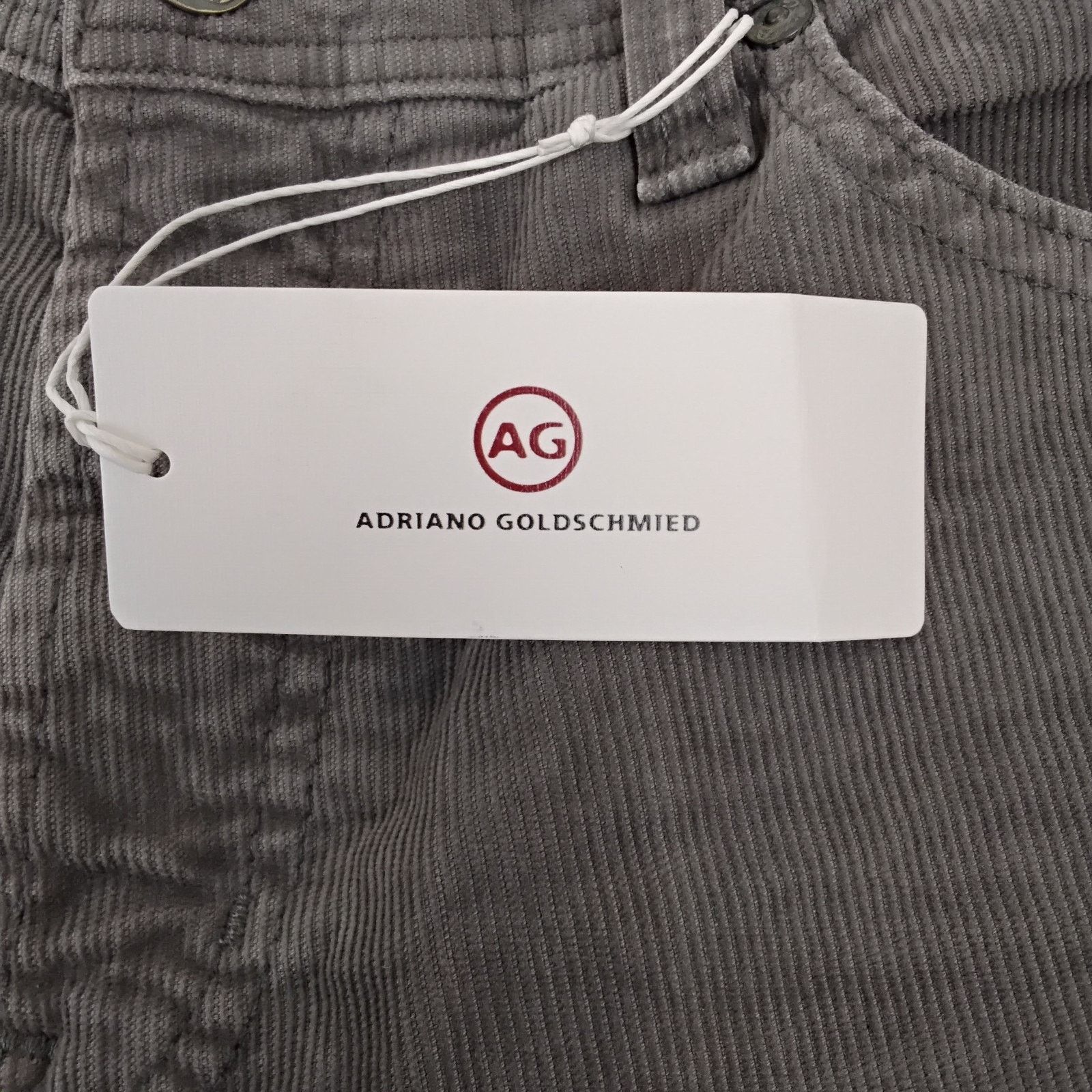 AG Adriano Goldschmied AG Adriano Goldschmied Cords The Tellis Men's 31x34 Gray NWT Size US 31 - 7 Thumbnail
