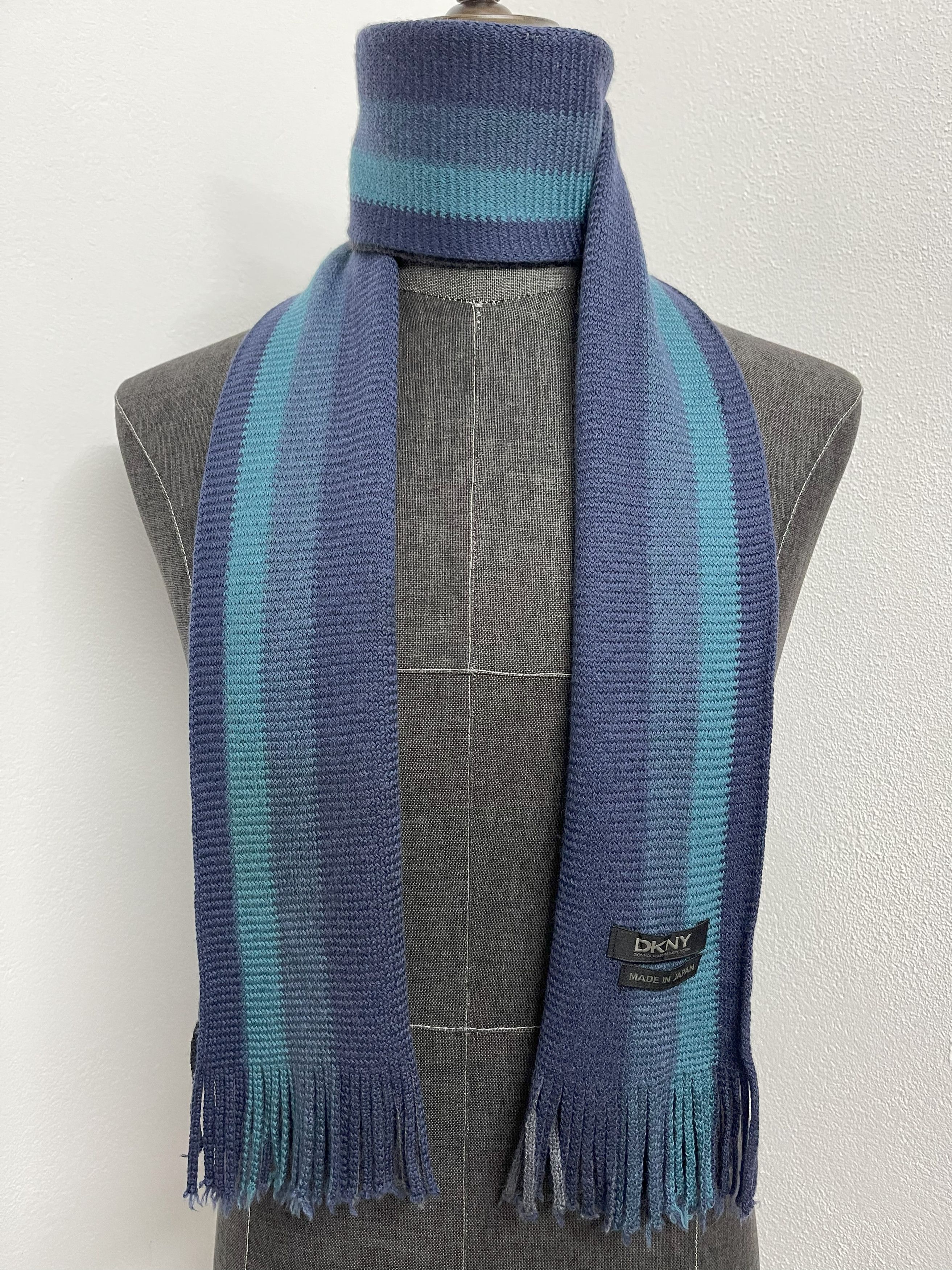 DKNY Vintage DKNY Made In Japan Scarf / Muffler - 6060 Size ONE SIZE - 2 Thumbnail