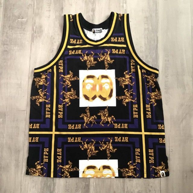 Bape BAPE DOUBLE APE HEAD Tank Top a bathing ape Size US XL / EU 56 / 4 - 1 Thumbnail