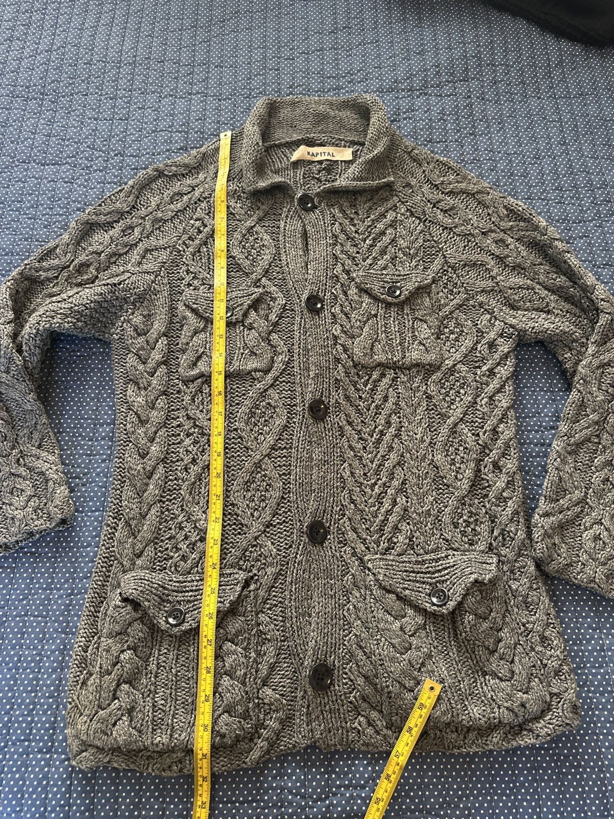 Kapital Kapital knit cardigan Size US L / EU 52-54 / 3 - 8 Thumbnail