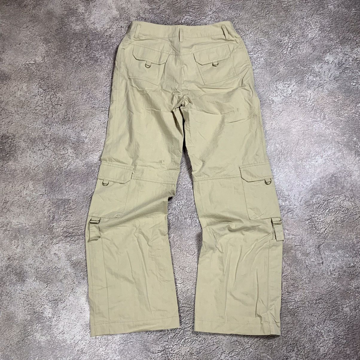 Vintage Vintage 90s Baggy Cargo Pants Flared Parachute Grunge 28 Size 28" / US 6 / IT 42 - 6 Thumbnail