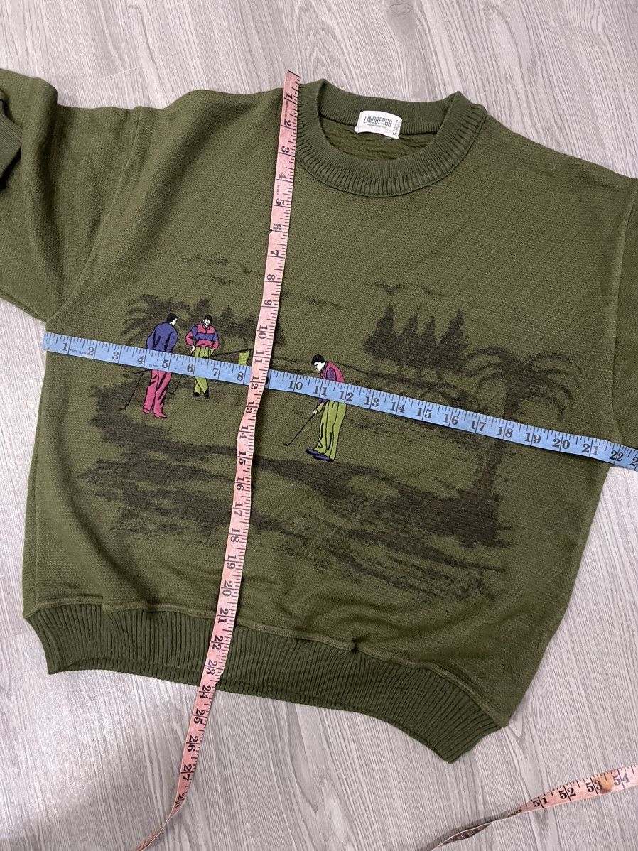 Lindbergh LINDBERGH JAPAN GOLF EMBROIDERY KNIT PULLOVER Size US M / EU 48-50 / 2 - 8 Thumbnail