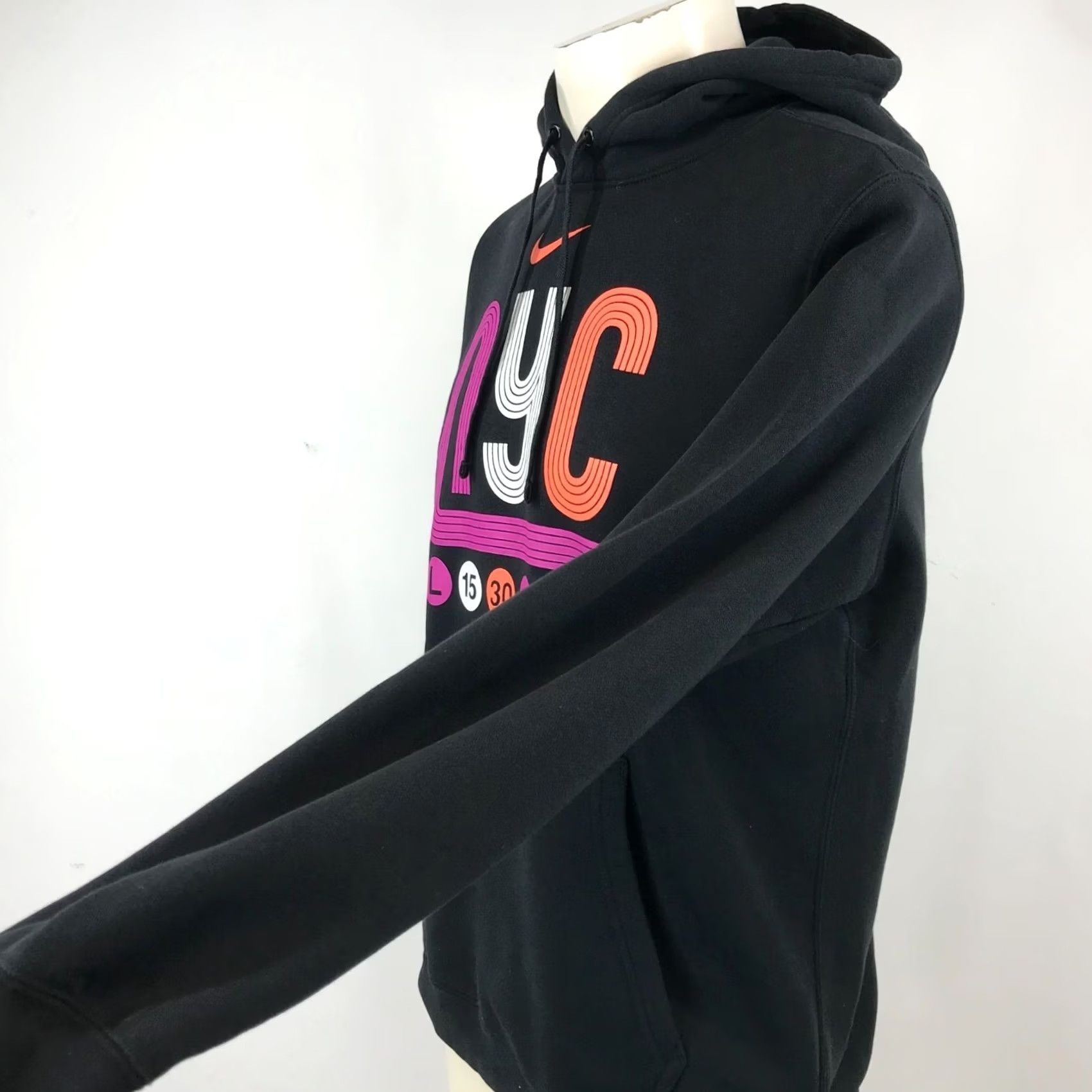 Nike NIKE MEN'S M Black LONG SLEEVE COTTON BLEND NYC SWEATSHIRT M Size US M / EU 48-50 / 2 - 3 Thumbnail