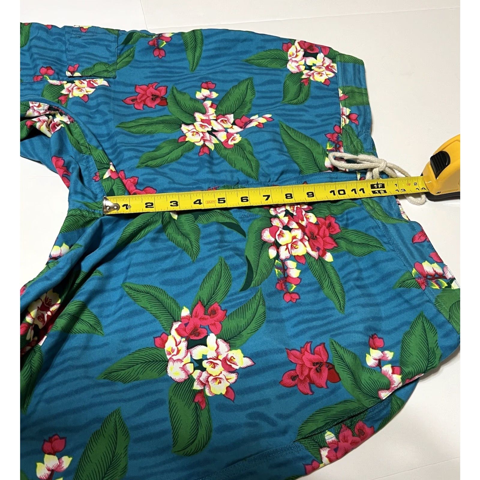 Polo Ralph Lauren Polo Ralph Lauren Men’s Blue Pink Floral Print Swim Trunks Large Size US L / EU 52-54 / 3 - 4 Thumbnail