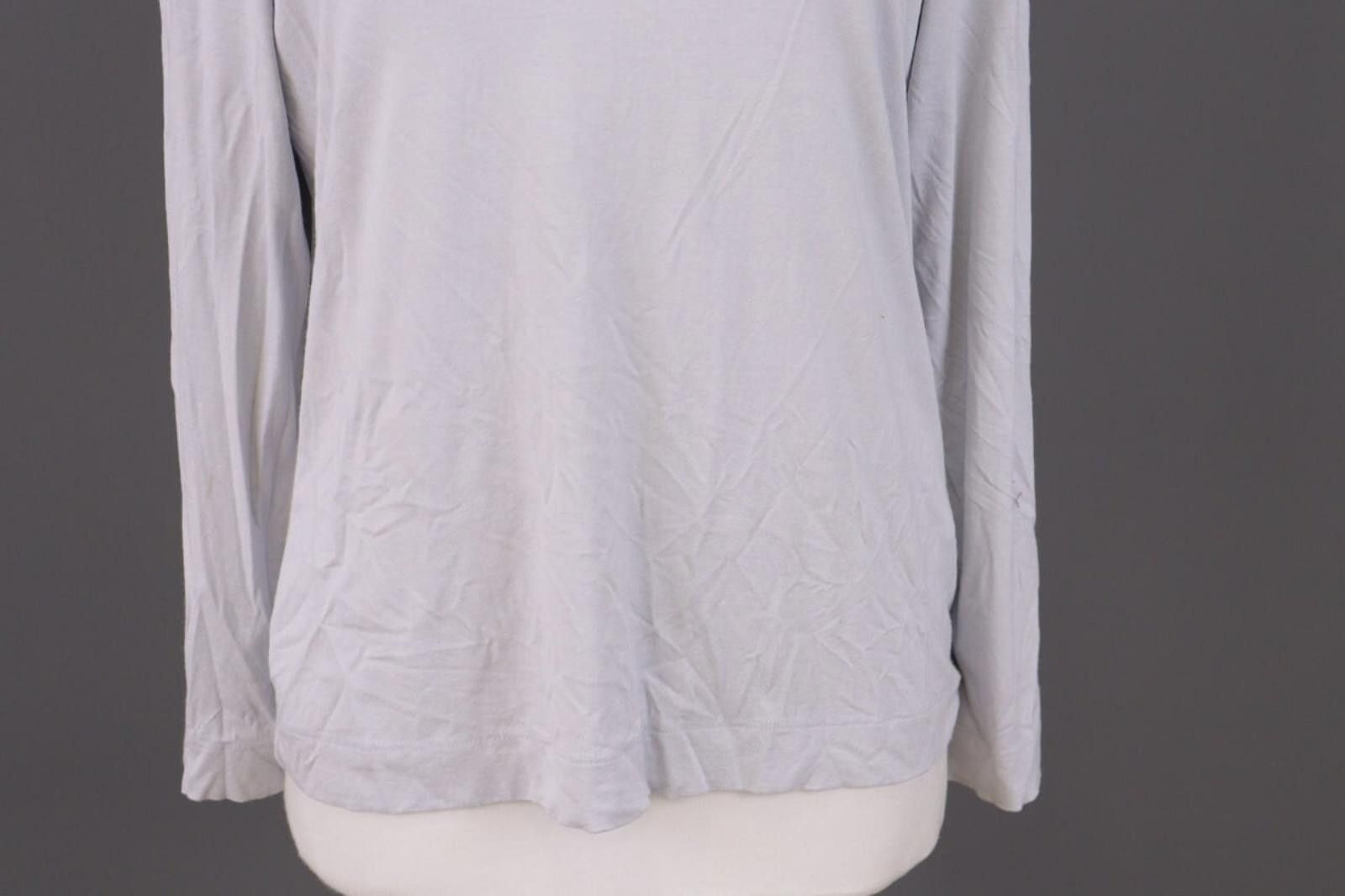 Oscar De La Renta Oska Grau Lagenlook Relaxed Pullover Top Size 3 / L Size M / US 6-8 / IT 42-44 - 3 Thumbnail