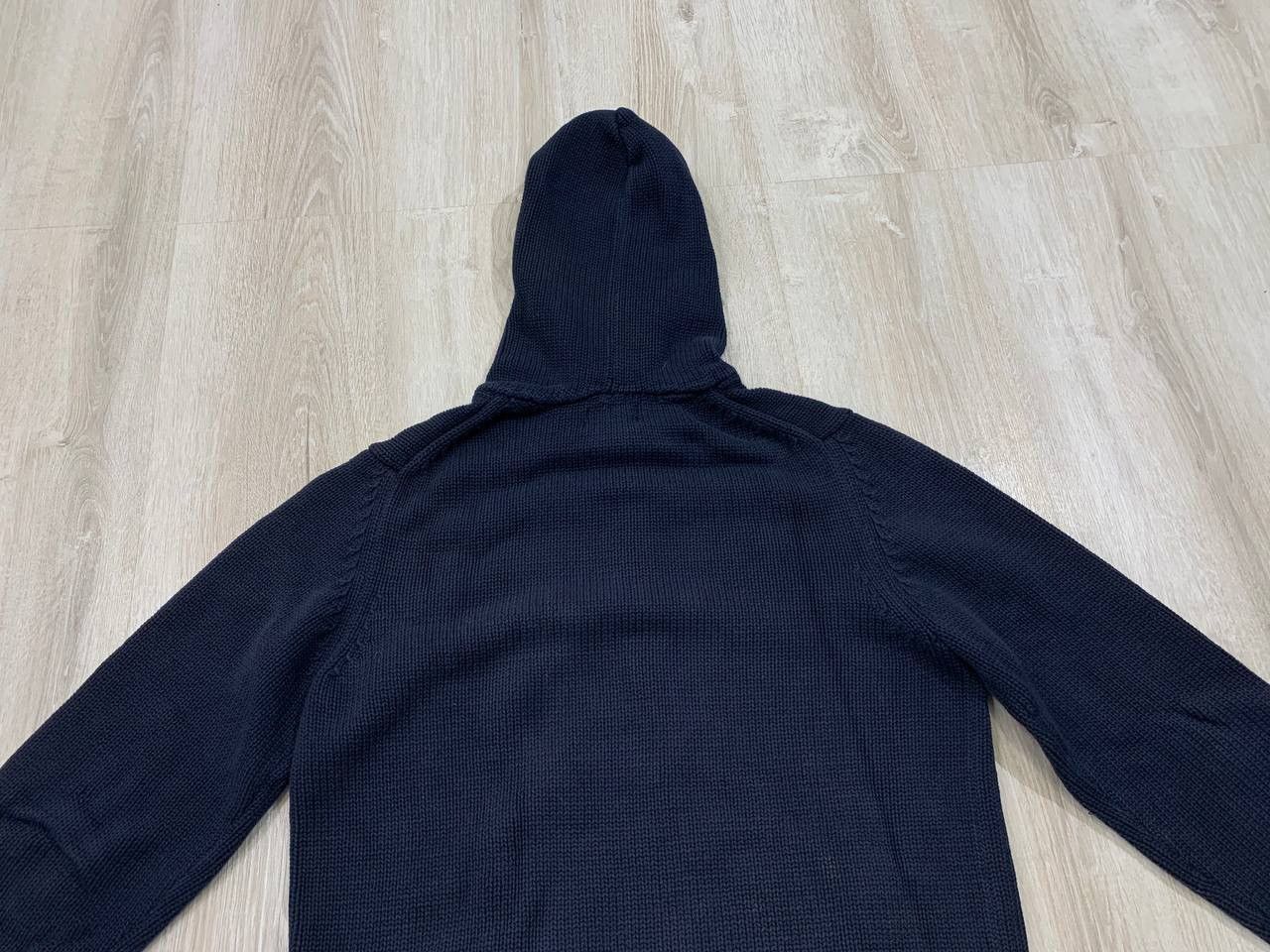 Polo Ralph Lauren × Vintage Mens vintage knitwear hoodie Polo Jeans Co. Ralph Lauren Size US M / EU 48-50 / 2 - 8 Thumbnail