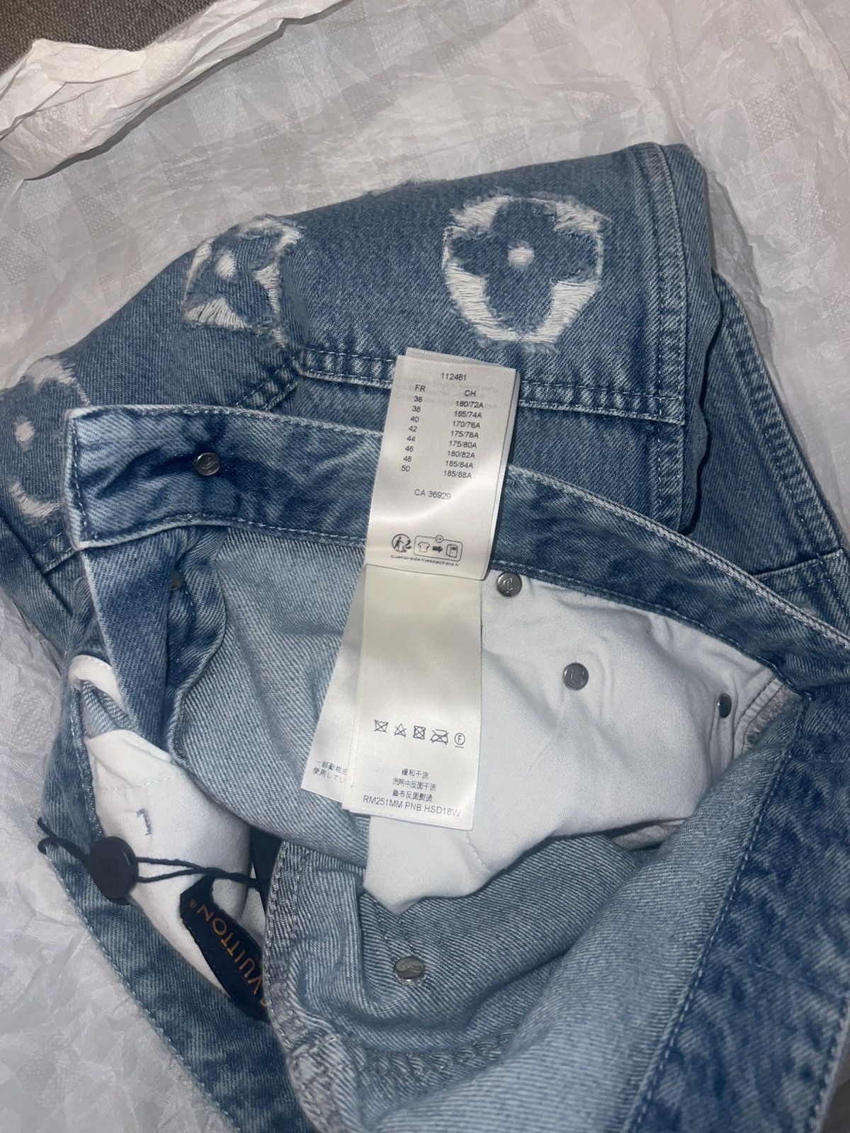 Louis Vuitton Louis Vuitton Denim Skate Jeans Indigo Size US 29 - 15 Thumbnail