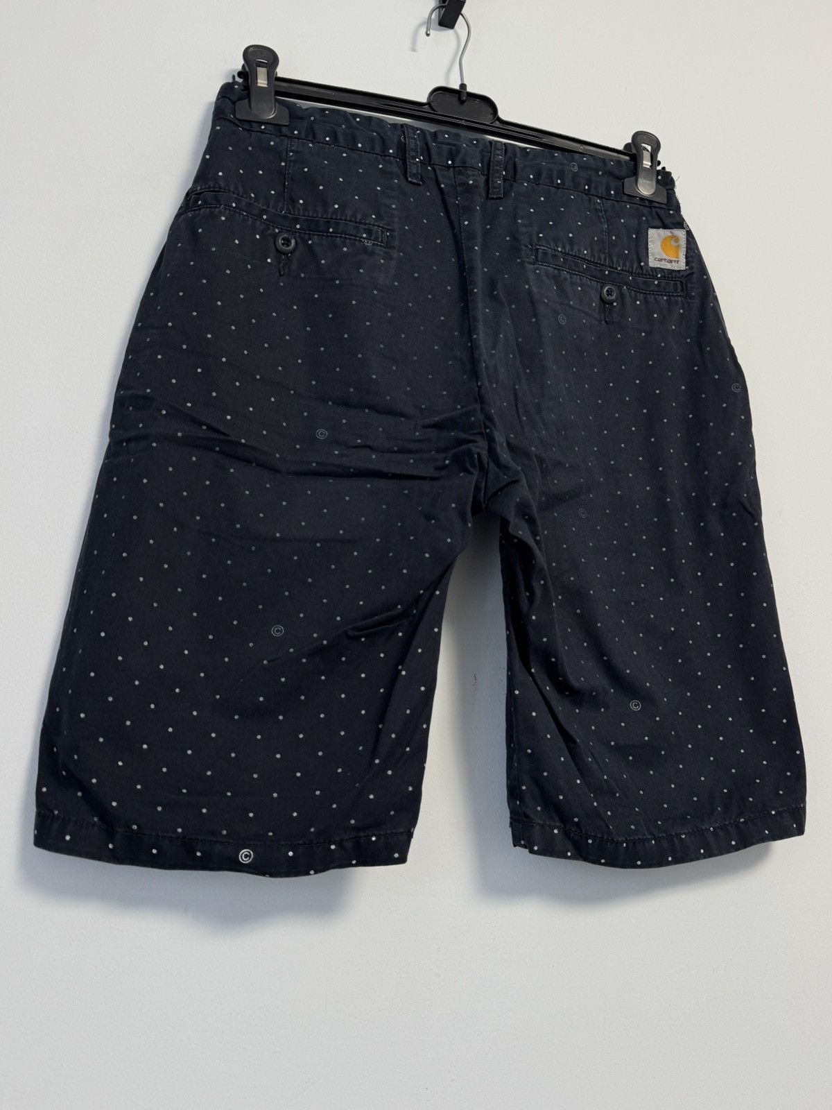 Carhartt Carhartt Wip Vintage Dark Blue Cargo Shorts Size US 32 / EU 48 - 4 Thumbnail