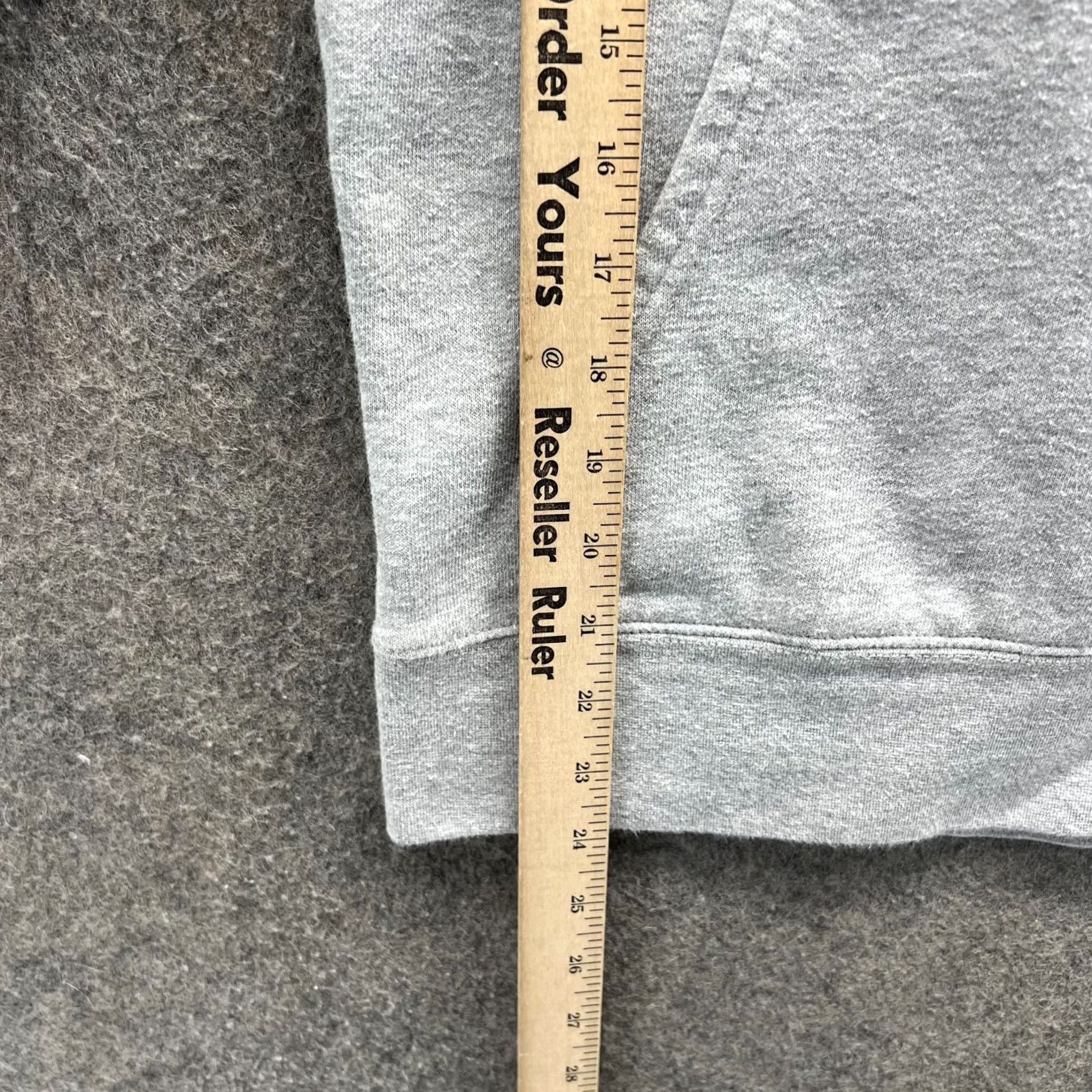 The North Face The North Face Hoodie Womens S White Women Grey Pink Spell Out Sweater Fleece Pullover Size S / US 4 / IT 40 - 4 Thumbnail