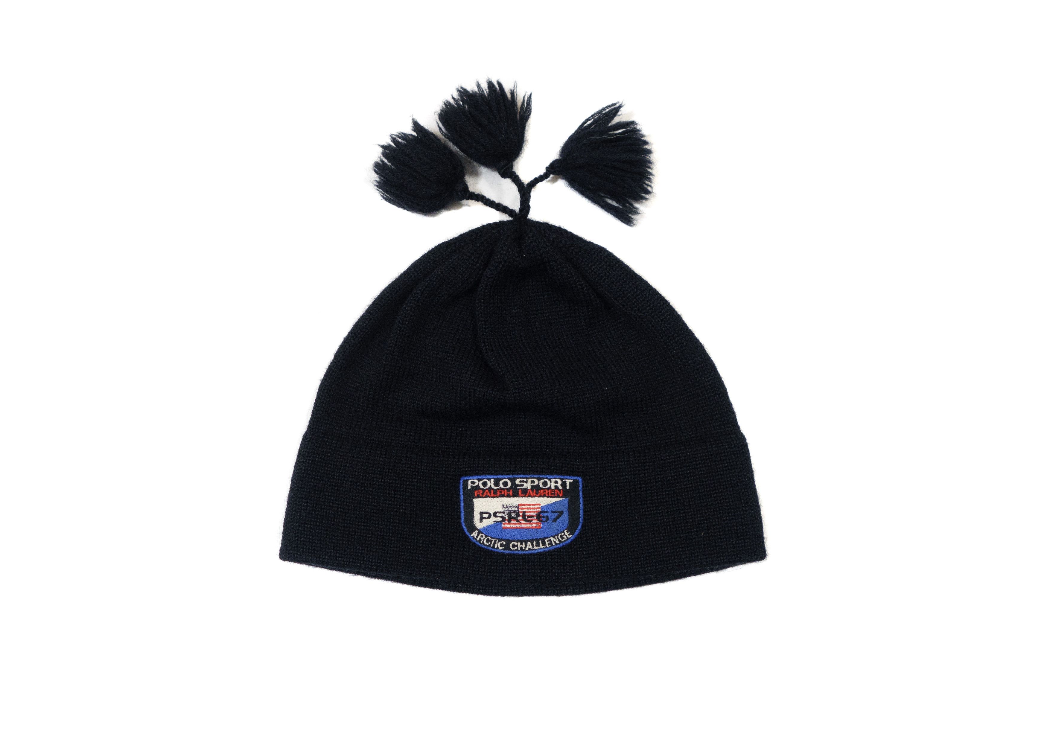 Polo Ralph Lauren 90s Polo Sport PSRL-67 Arctic Challenge Tassels Wool Blend Size ONE SIZE - 1 Thumbnail