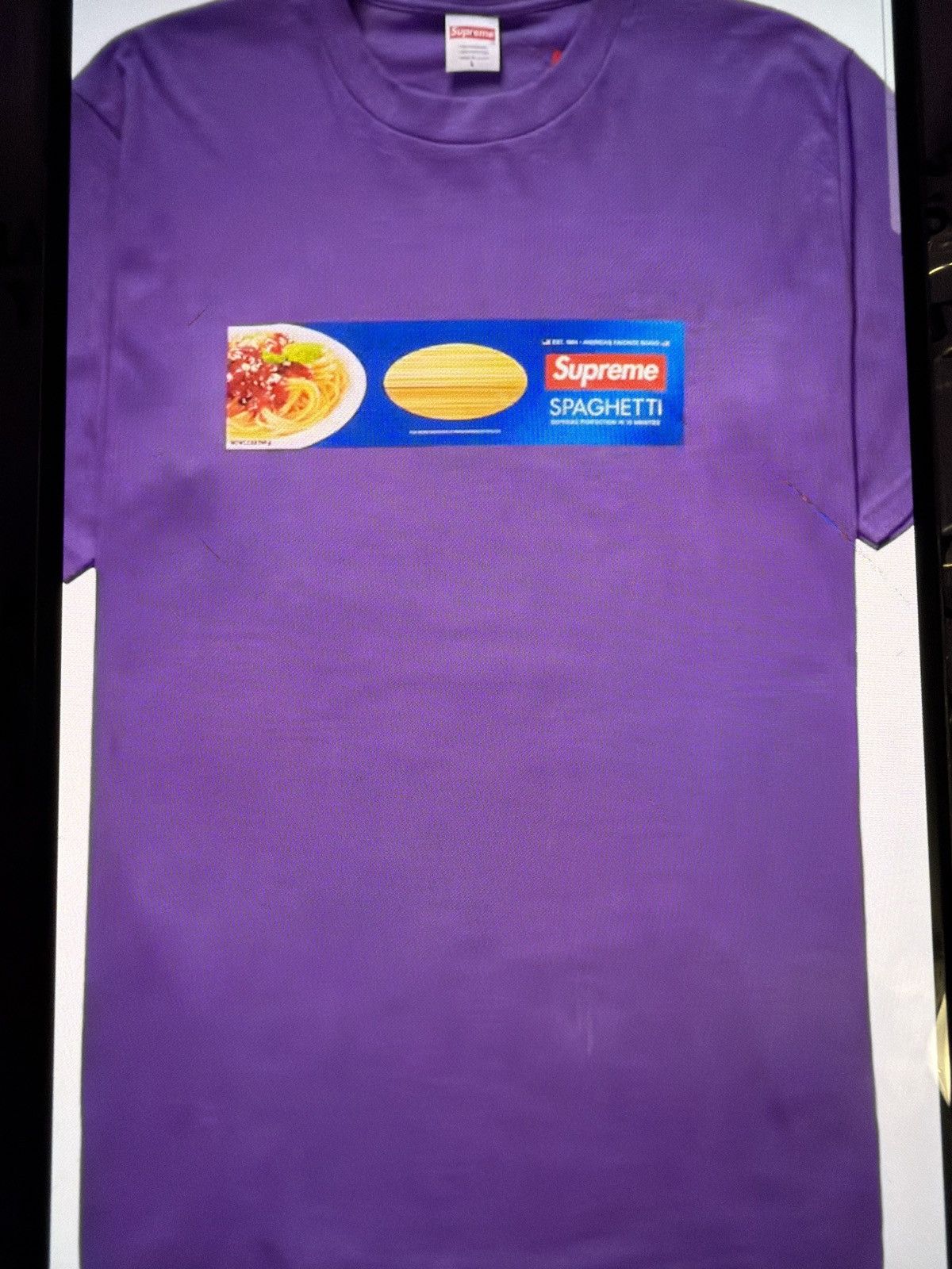 Supreme Spaghetti Tee FW21