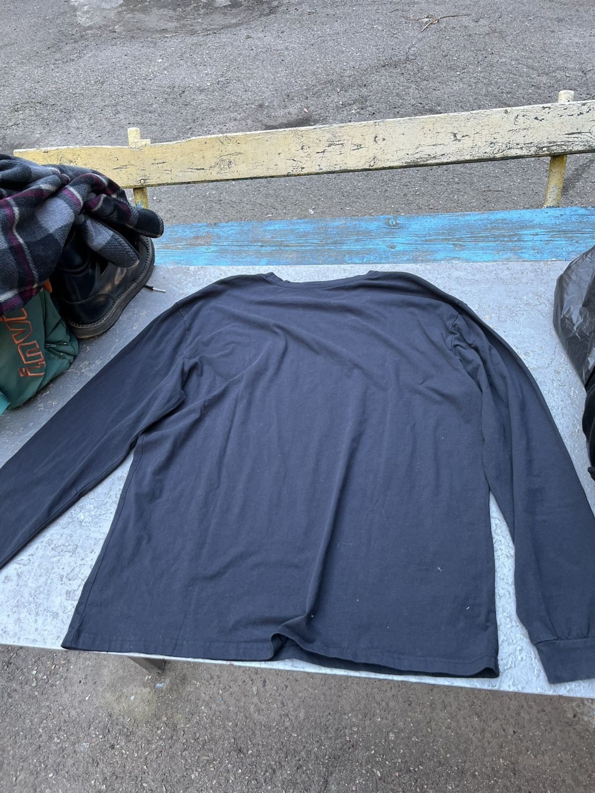 K-Swiss × Zimmerli long sleeve zimmerli black XL with pocket on chest Size US XL / EU 56 / 4 - 3 Thumbnail