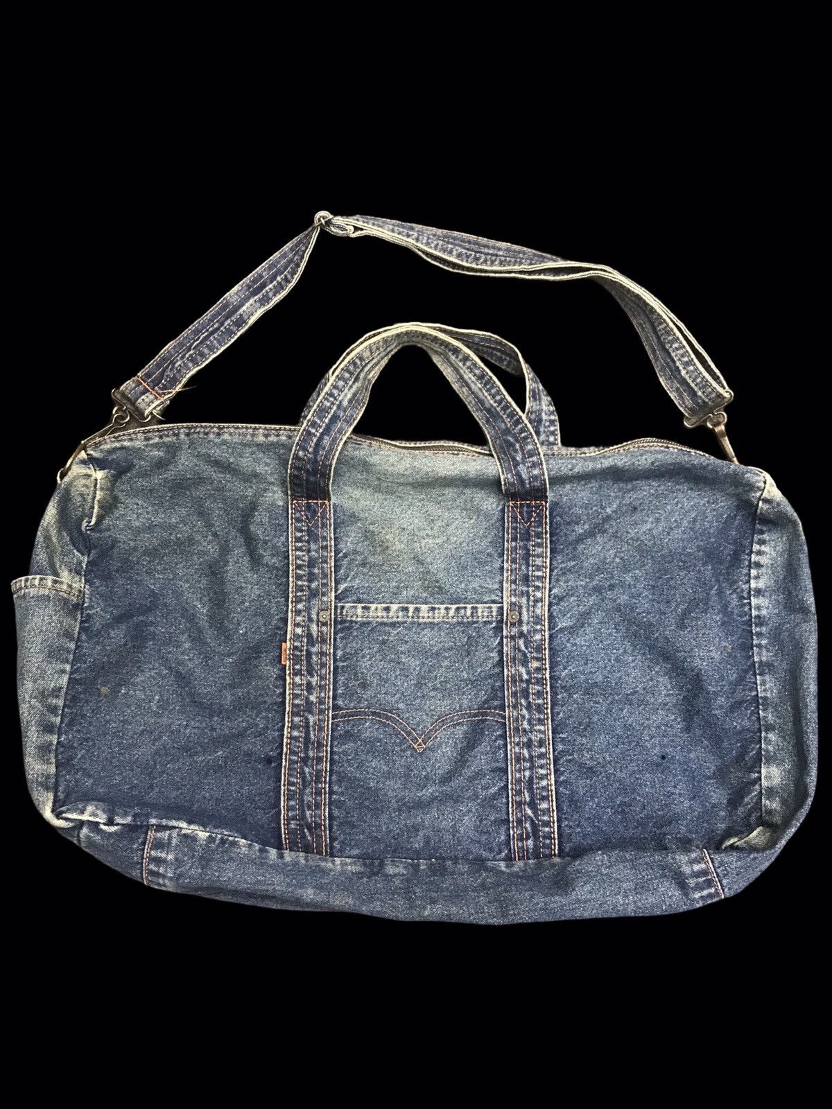 Levi's 💥ONE IN GRAILED💥90s STYLE VTG LEVIS CUSTOM DUFFLE BAG F370 Size ONE SIZE - 1 Thumbnail