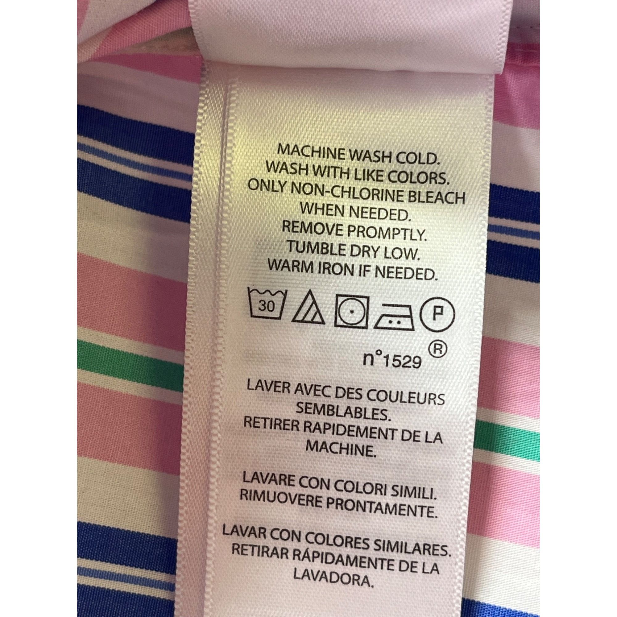 Ralph Lauren Ralph Lauren SKU 7541 Multicolor Striped Dress Shirt Size XX Size US XXL / EU 58 / 5 - 13 Thumbnail